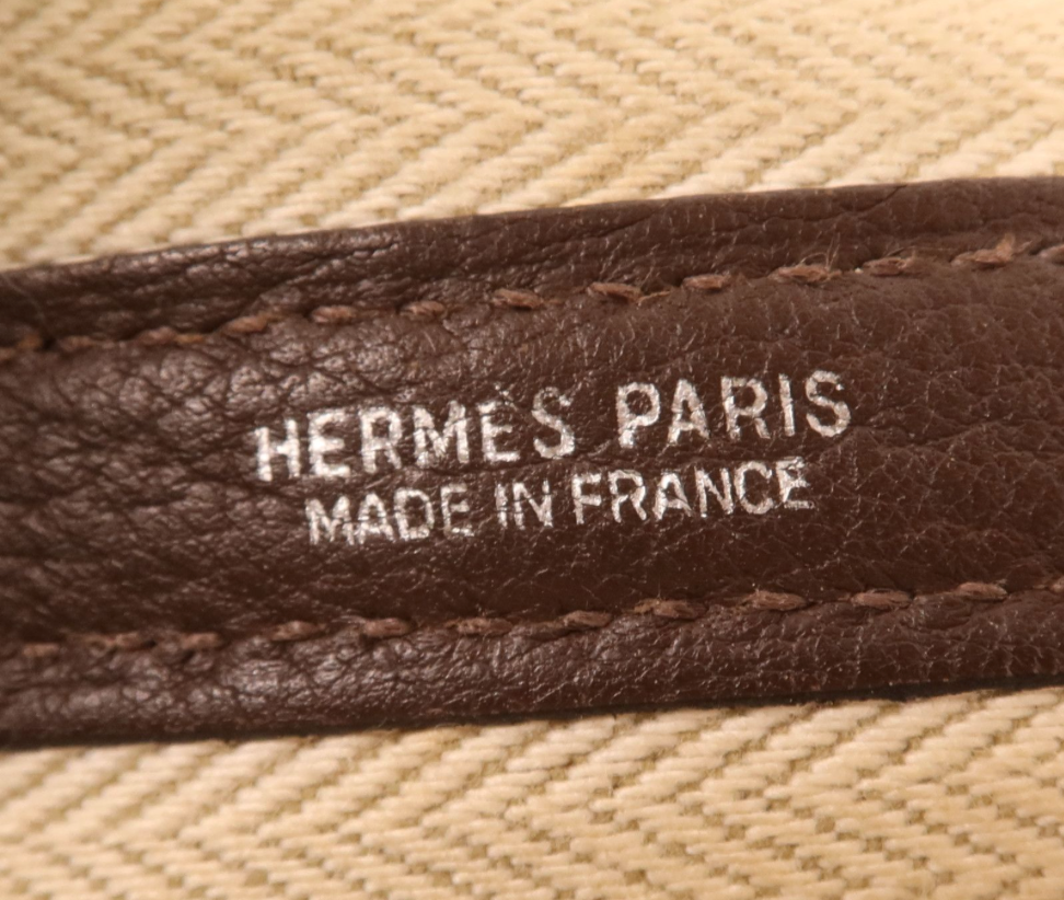 Sac à main Hermès Garden Party 36 Negonda marron