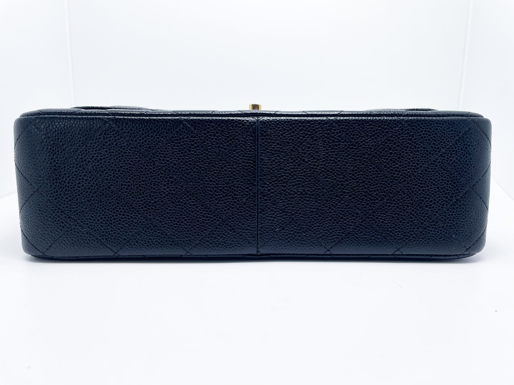 chanel sac jumbo caviar noir