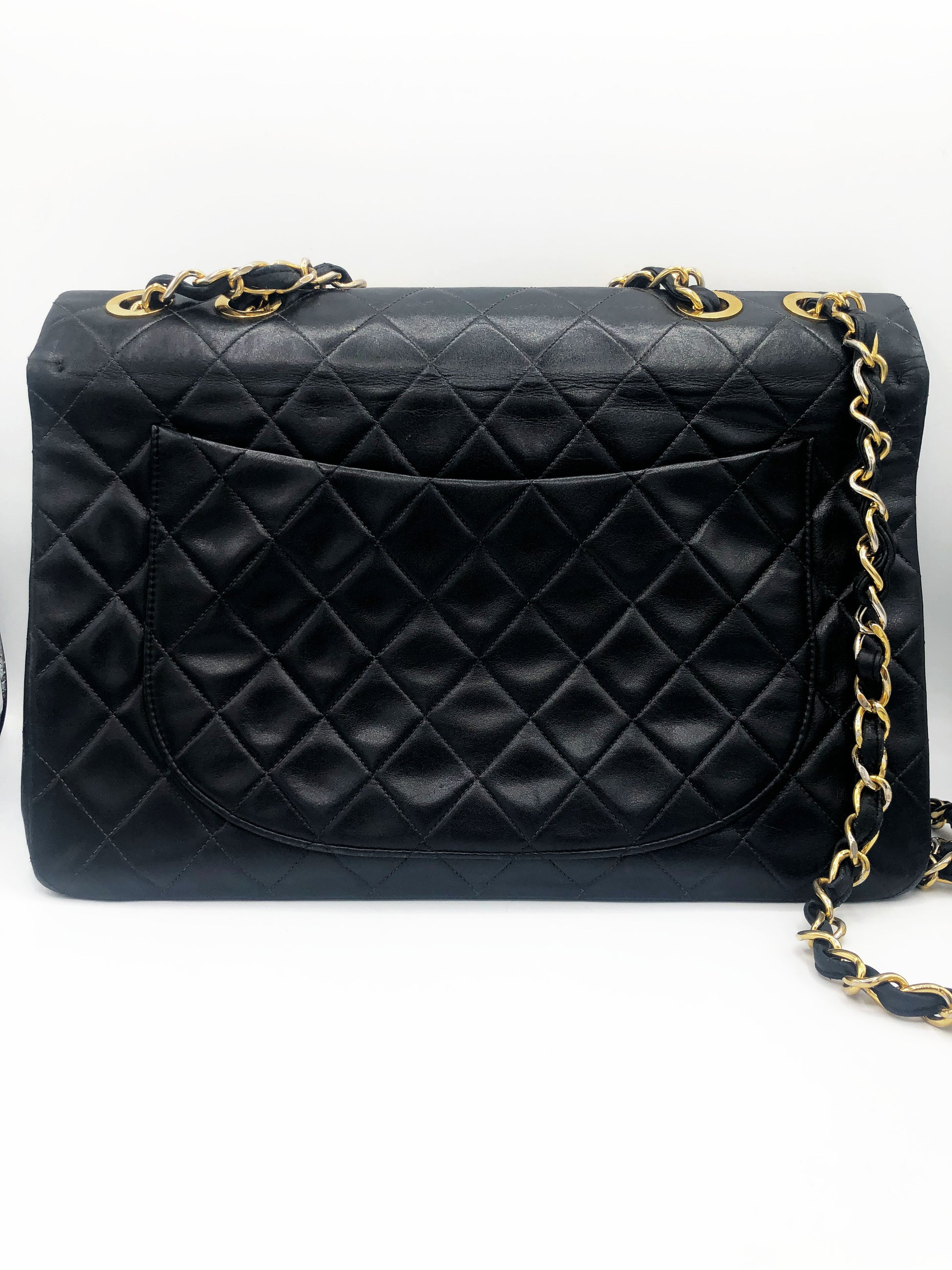 Sac chanel Maxi Jumbo noir timeless