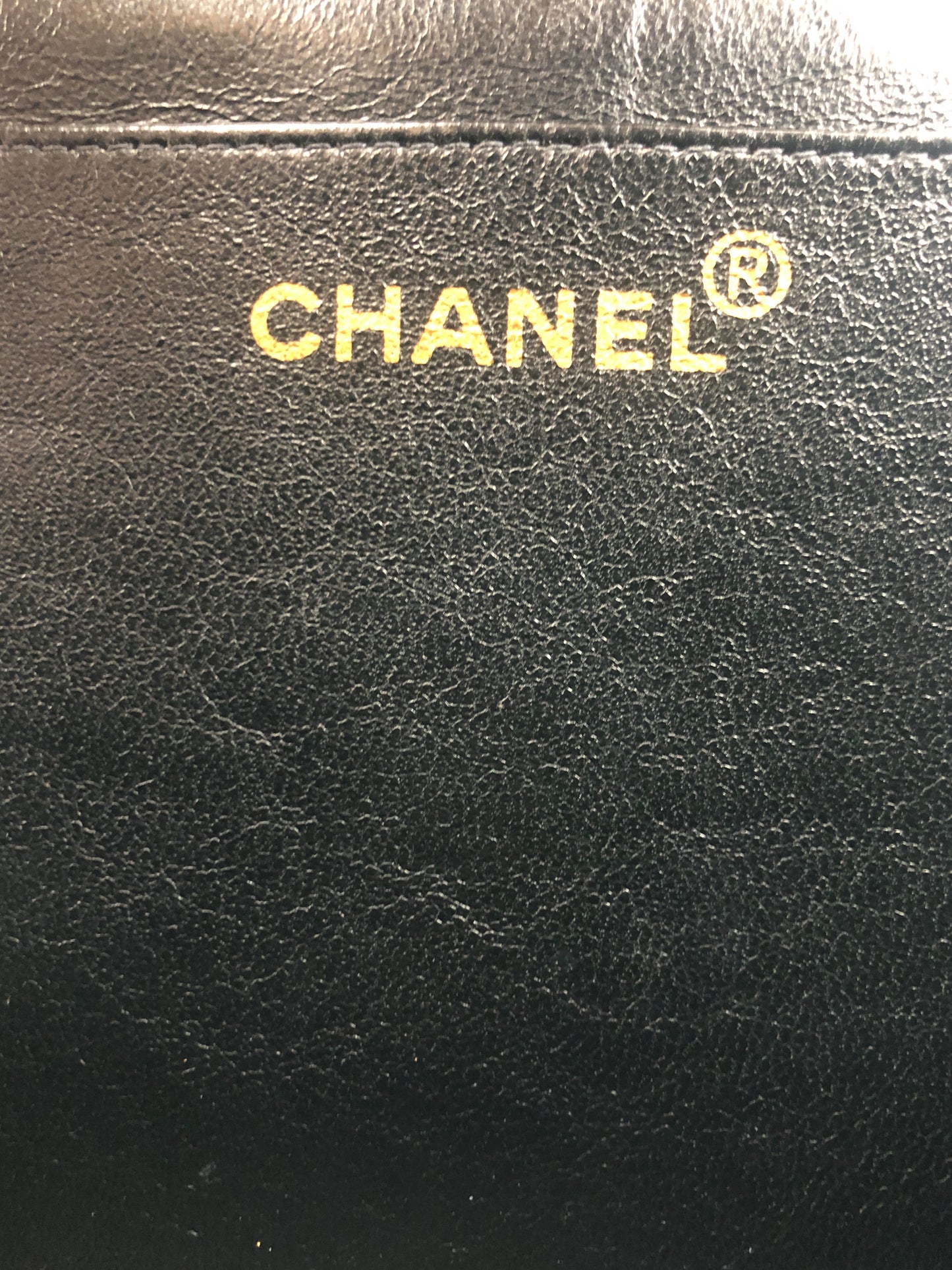 SAC CHANEL TIMELESS JUMBO AGNEAU NOIR