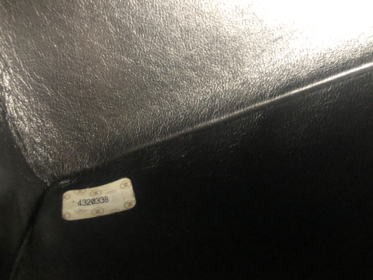 SAC CHANEL TIMELESS JUMBO AGNEAU NOIR