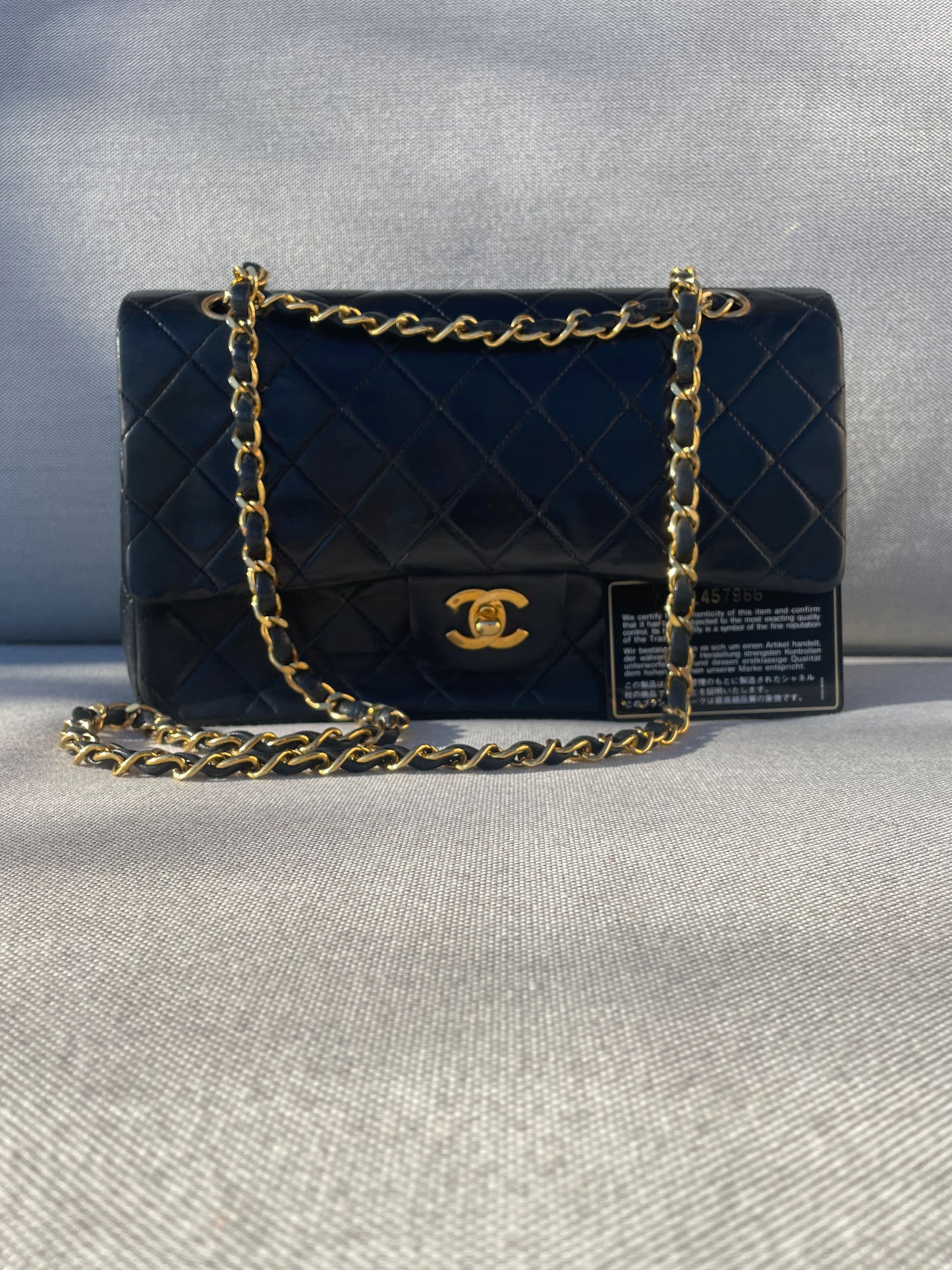 TIMELESS MEDIUM AGNEAU NOIR - Soline