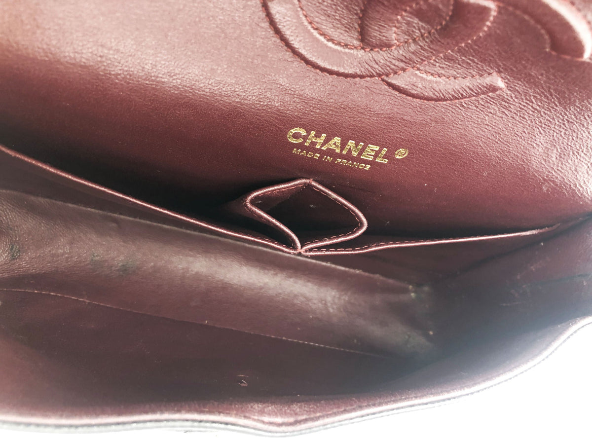 SAC Chanel noir CLASSIQUE 11.12 CAVIAR - Soline