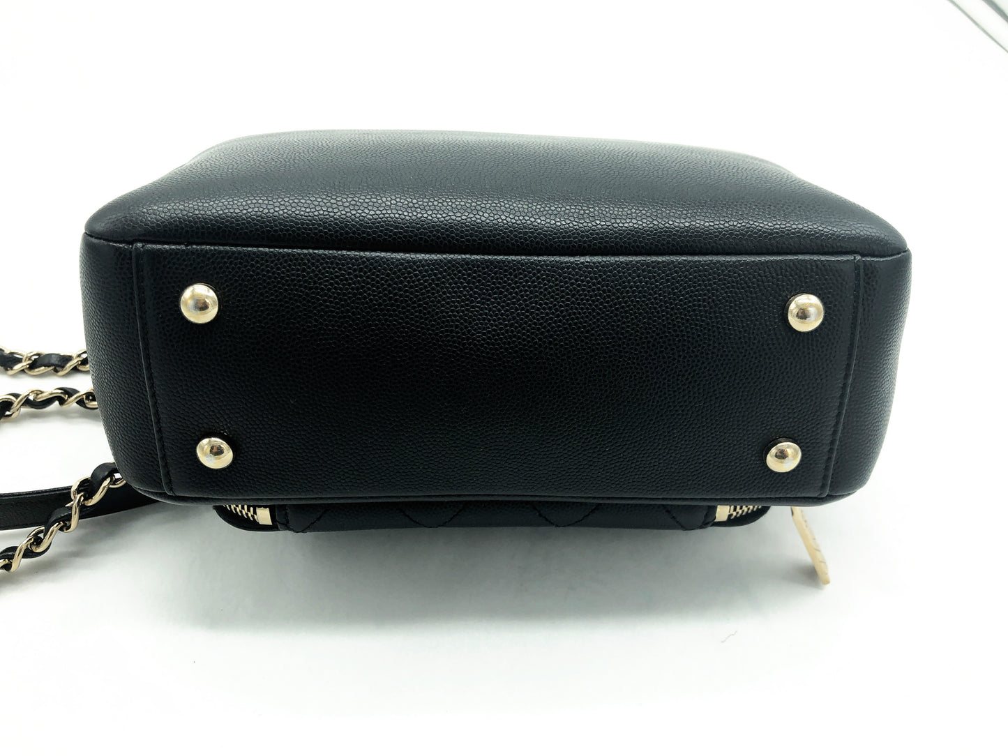 Chanel black Business Affinity bag full caviar leather - Soline