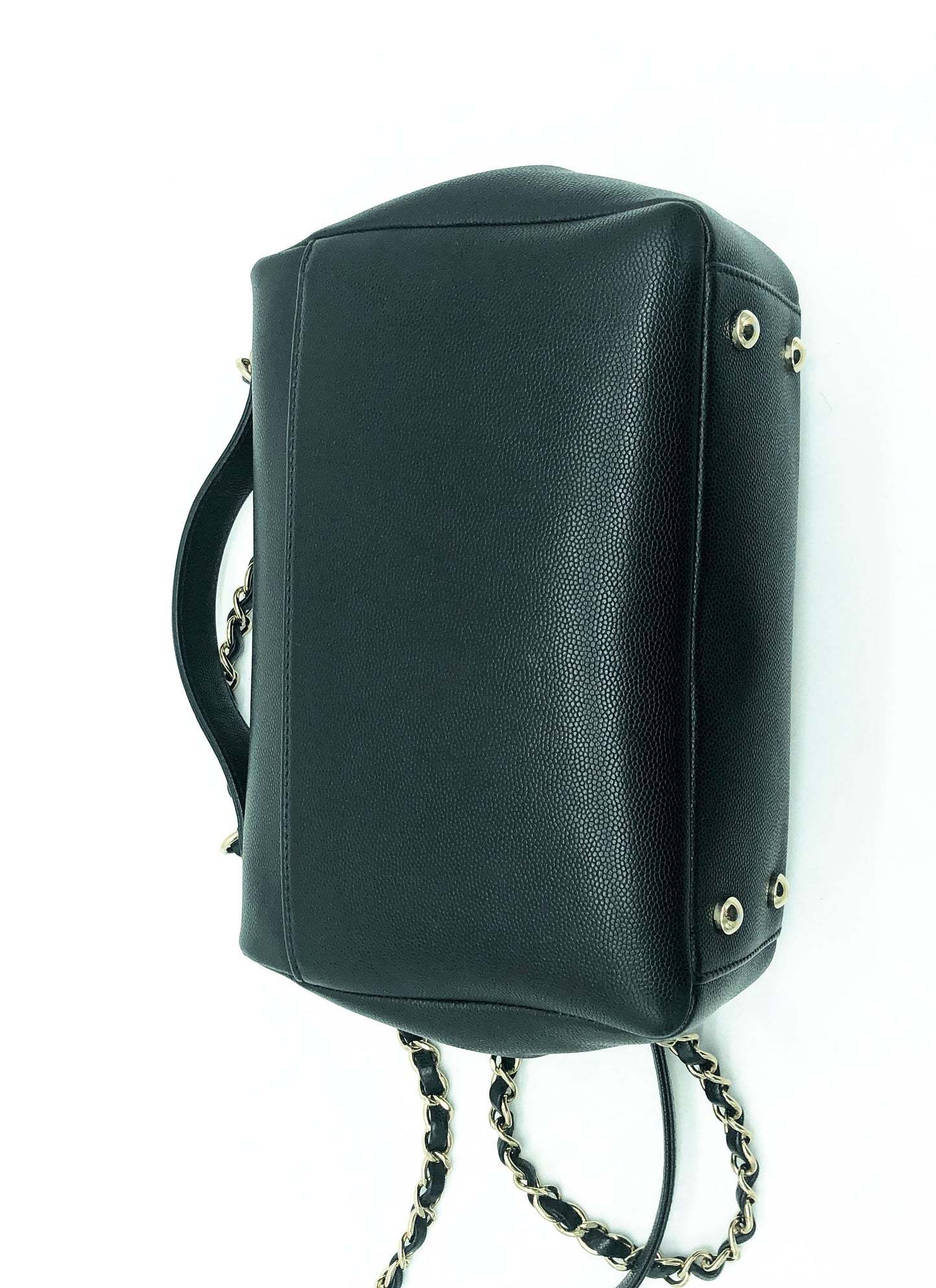 Chanel black Business Affinity bag full caviar leather - Soline
