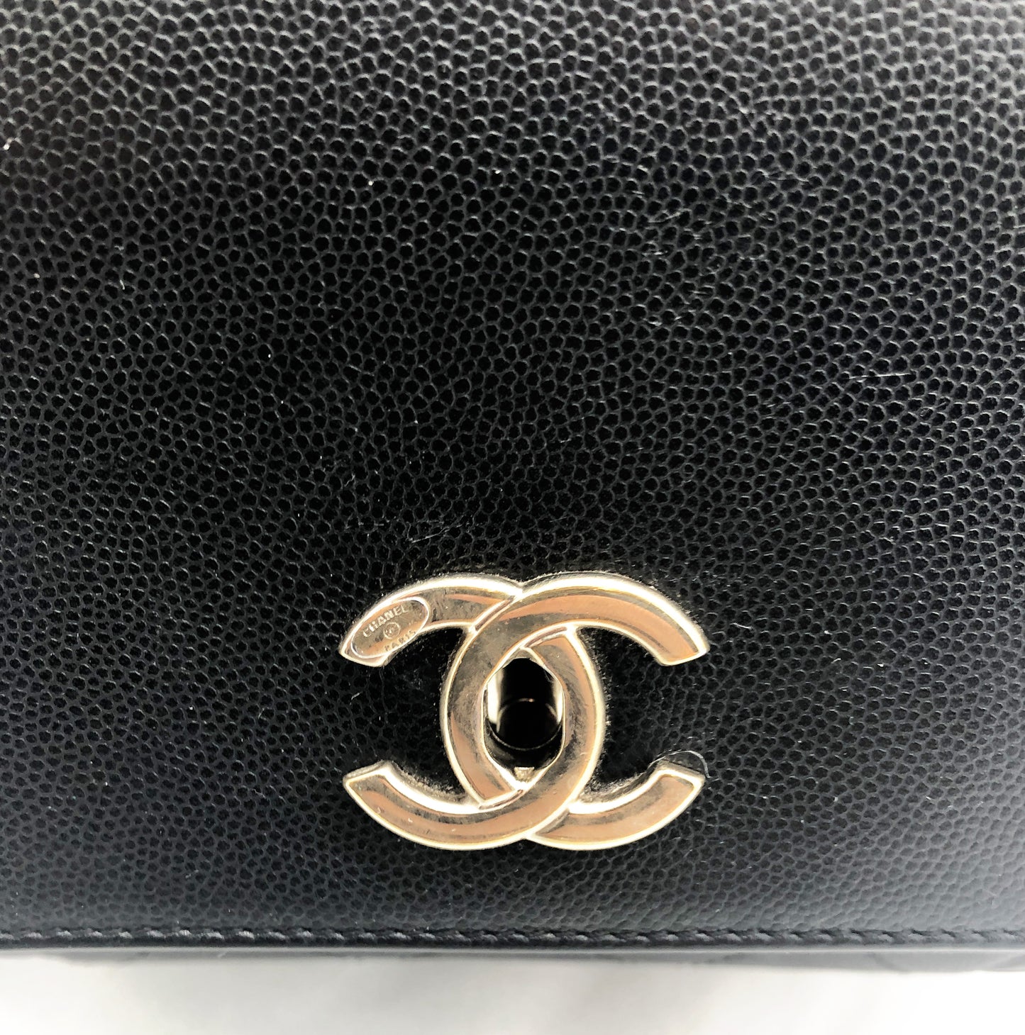 Chanel black Business Affinity bag full caviar leather - Soline