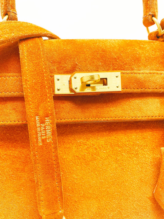 sac hermès orange