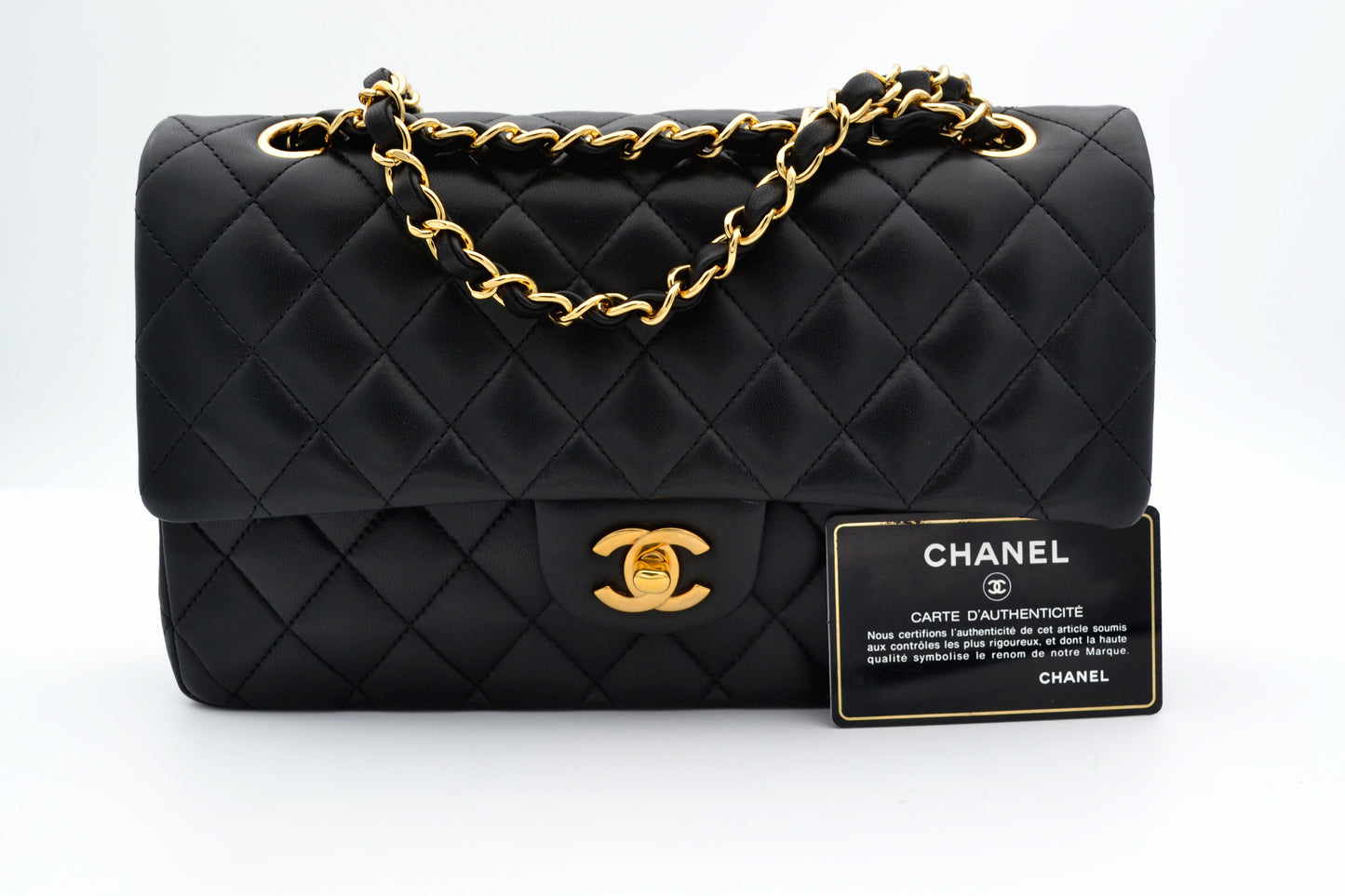 Sac Chanel timeless / classique 11.12 cuir lisse