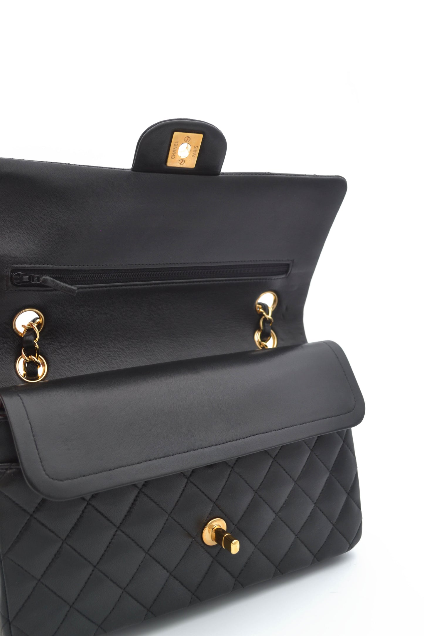 Sac Chanel timeless / classique 11.12 cuir lisse