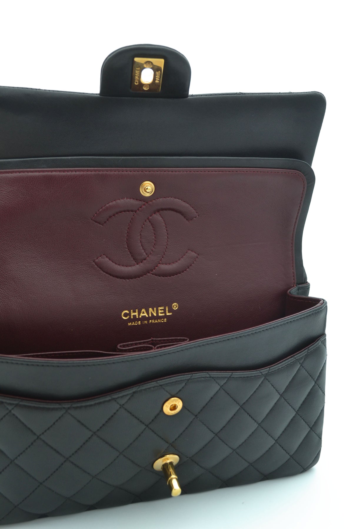 Sac Chanel timeless / classique 11.12 cuir lisse