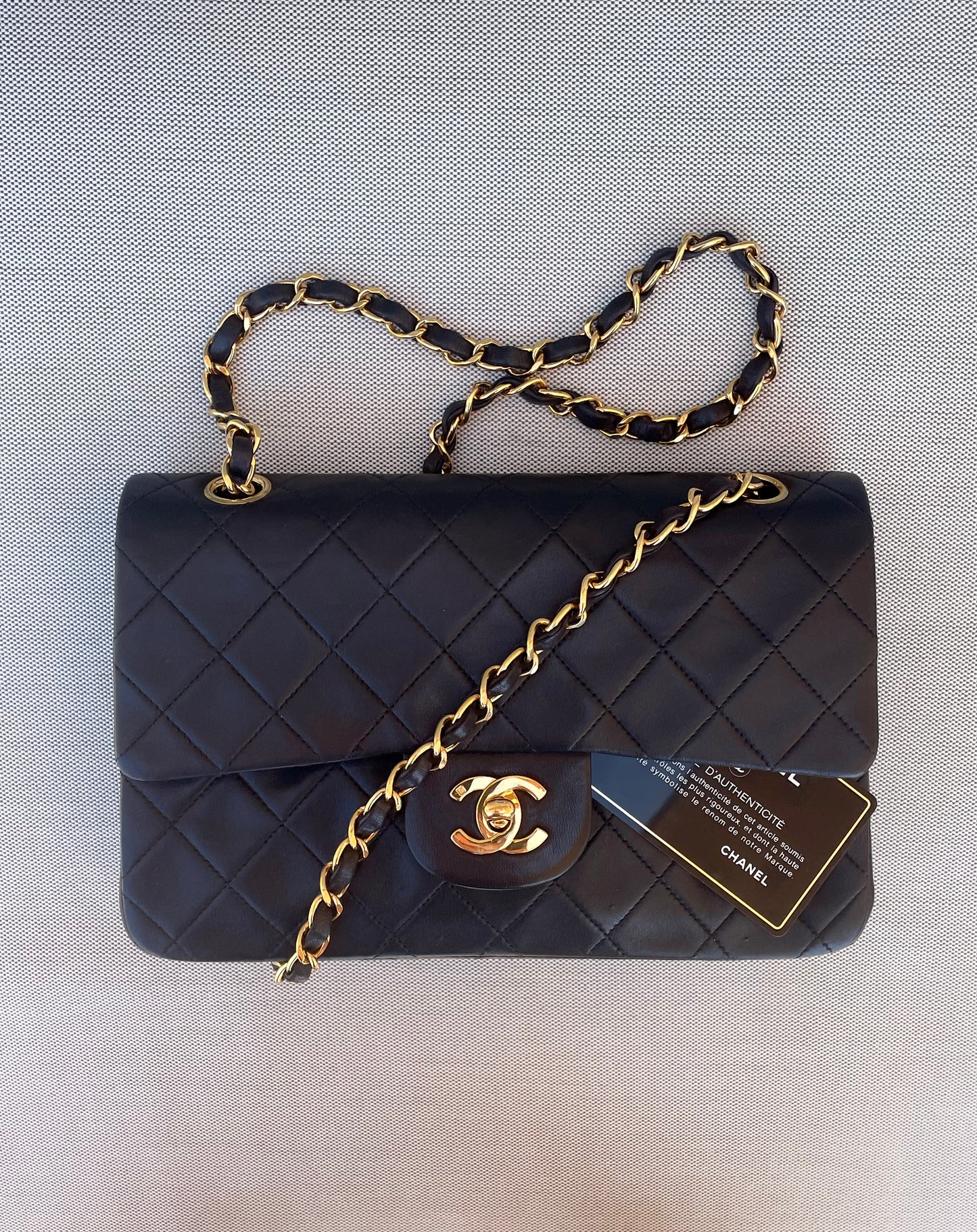 Petit Sac Chanel femme Classique / Timeless noir 11.12 24K - Soline