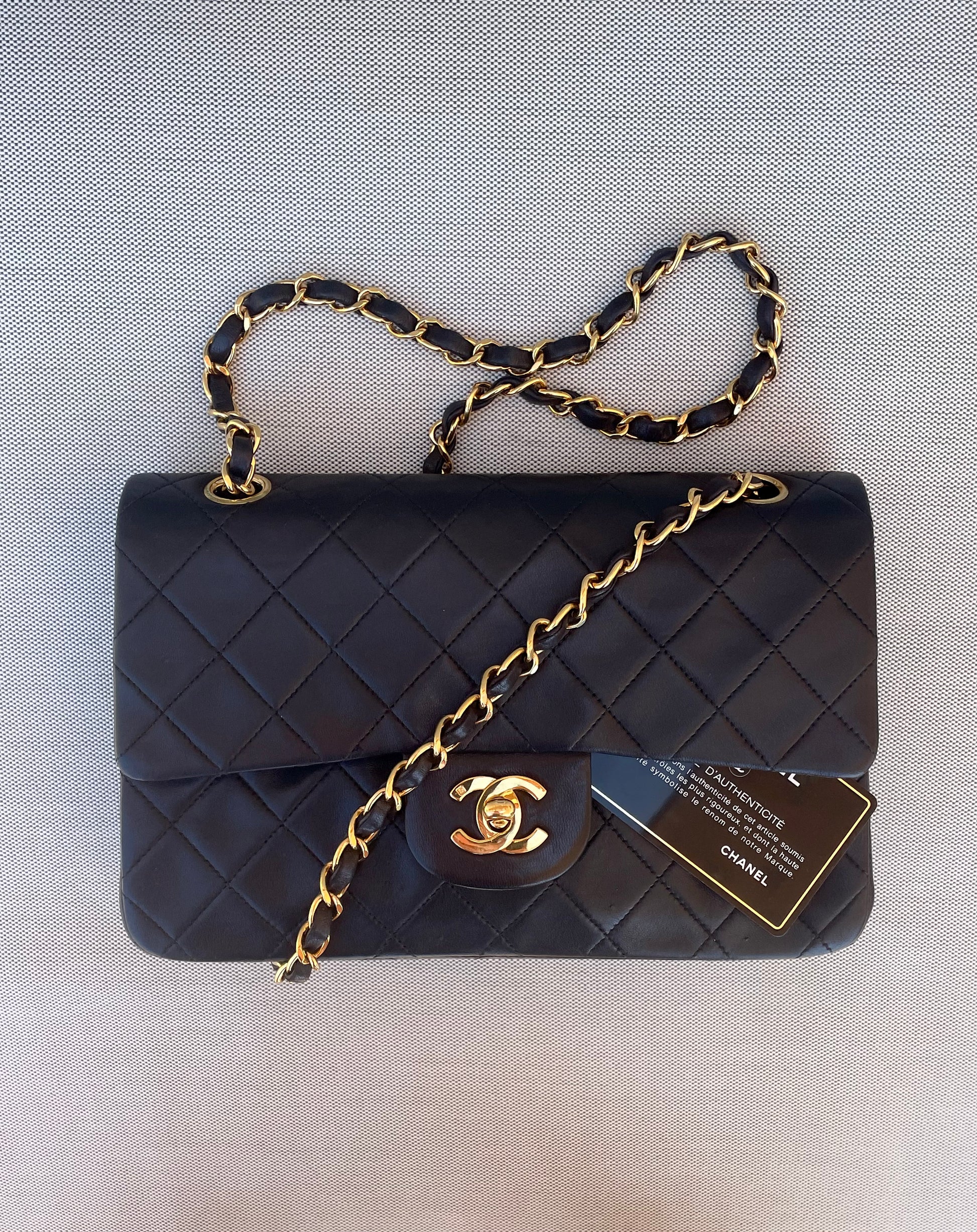 Petit Sac Chanel femme Classique / Timeless noir 11.12 24K - Soline