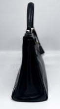 Charger l&#39;image dans la galerie, Sac à main Hermès Kelly 28 cm en Cuir de box noir.

