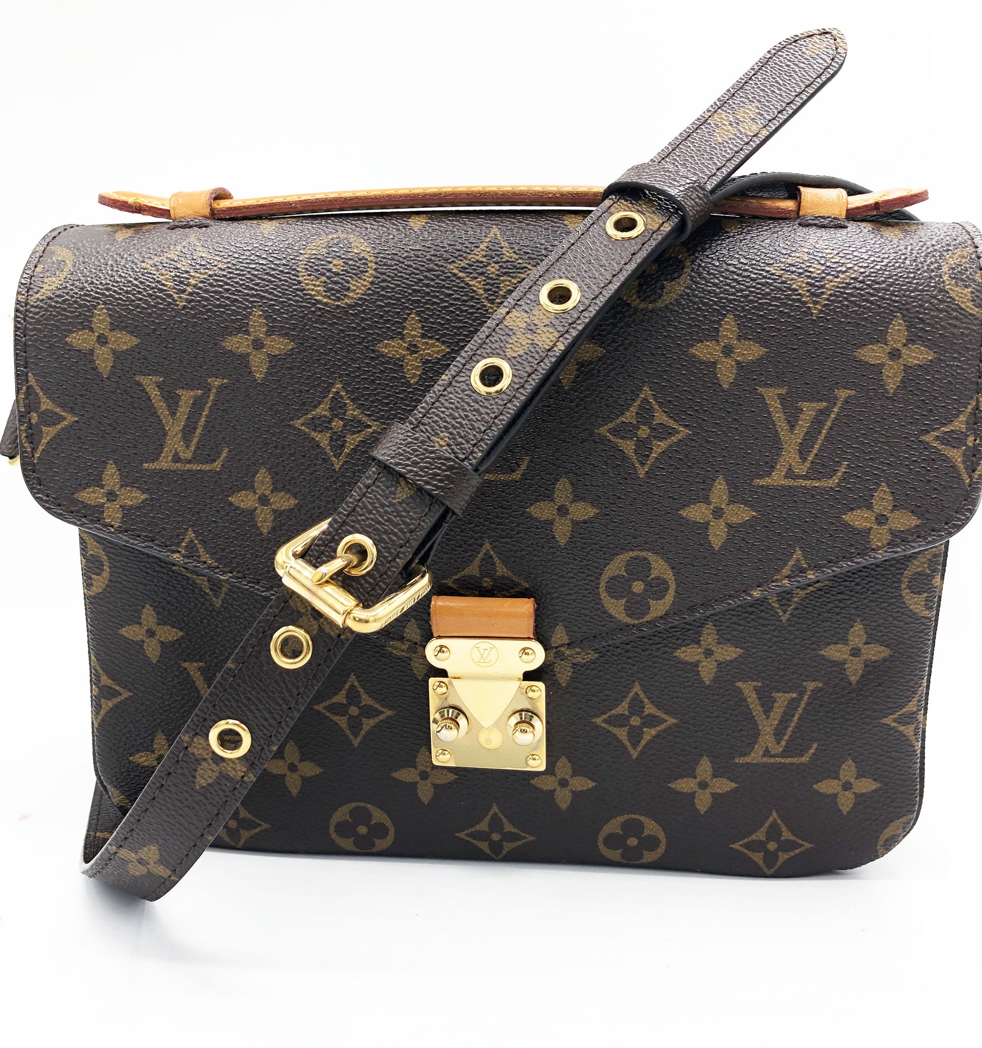 Sac à bandoulière Louis Vuitton Pochette Métis en toile monogramme