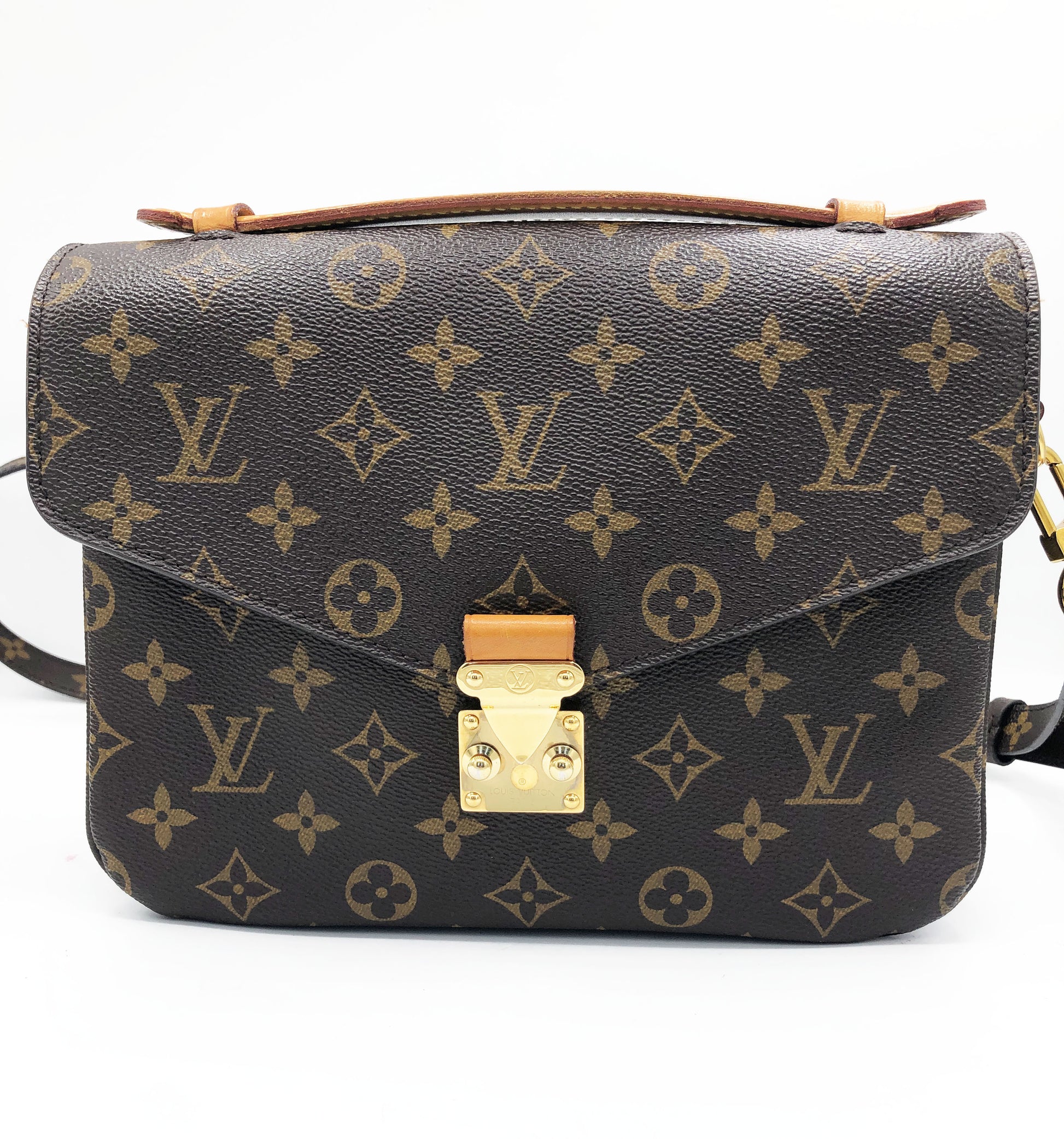 Sac à bandoulière Louis Vuitton Pochette Métis en toile monogramme