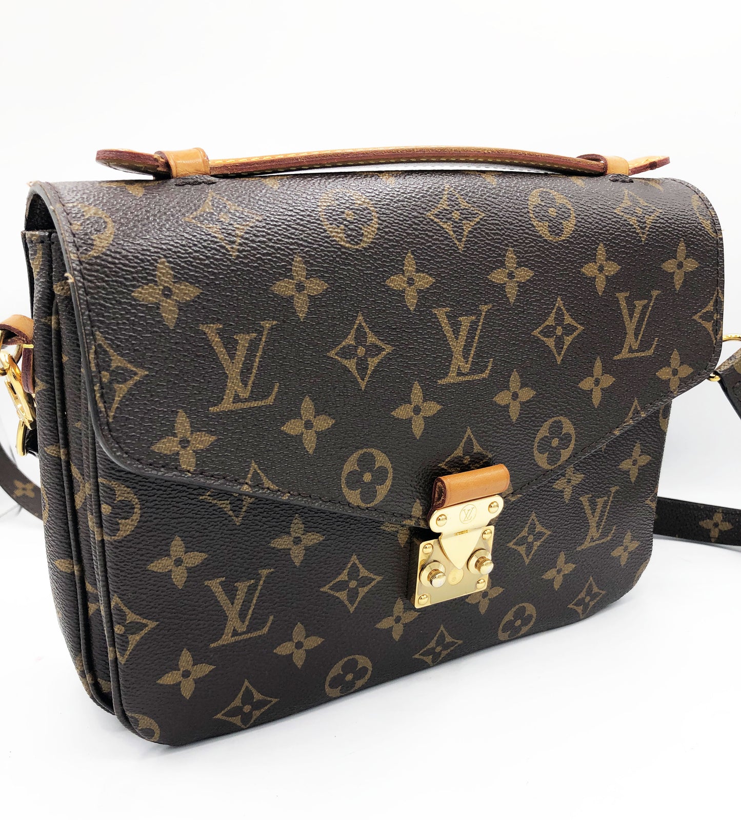 Sac à bandoulière Louis Vuitton Pochette Métis en toile monogramme