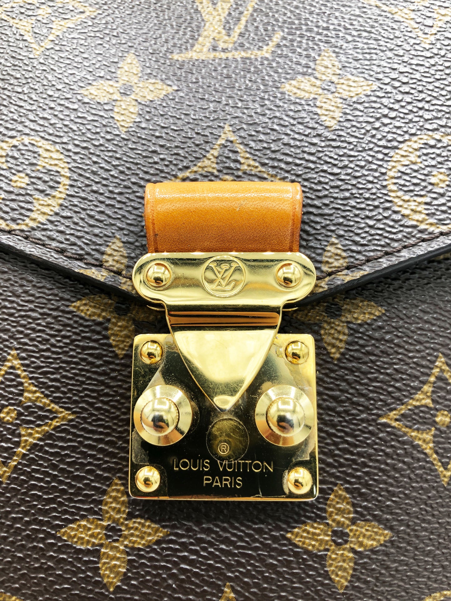 Sac à bandoulière Louis Vuitton Pochette Métis en toile monogramme