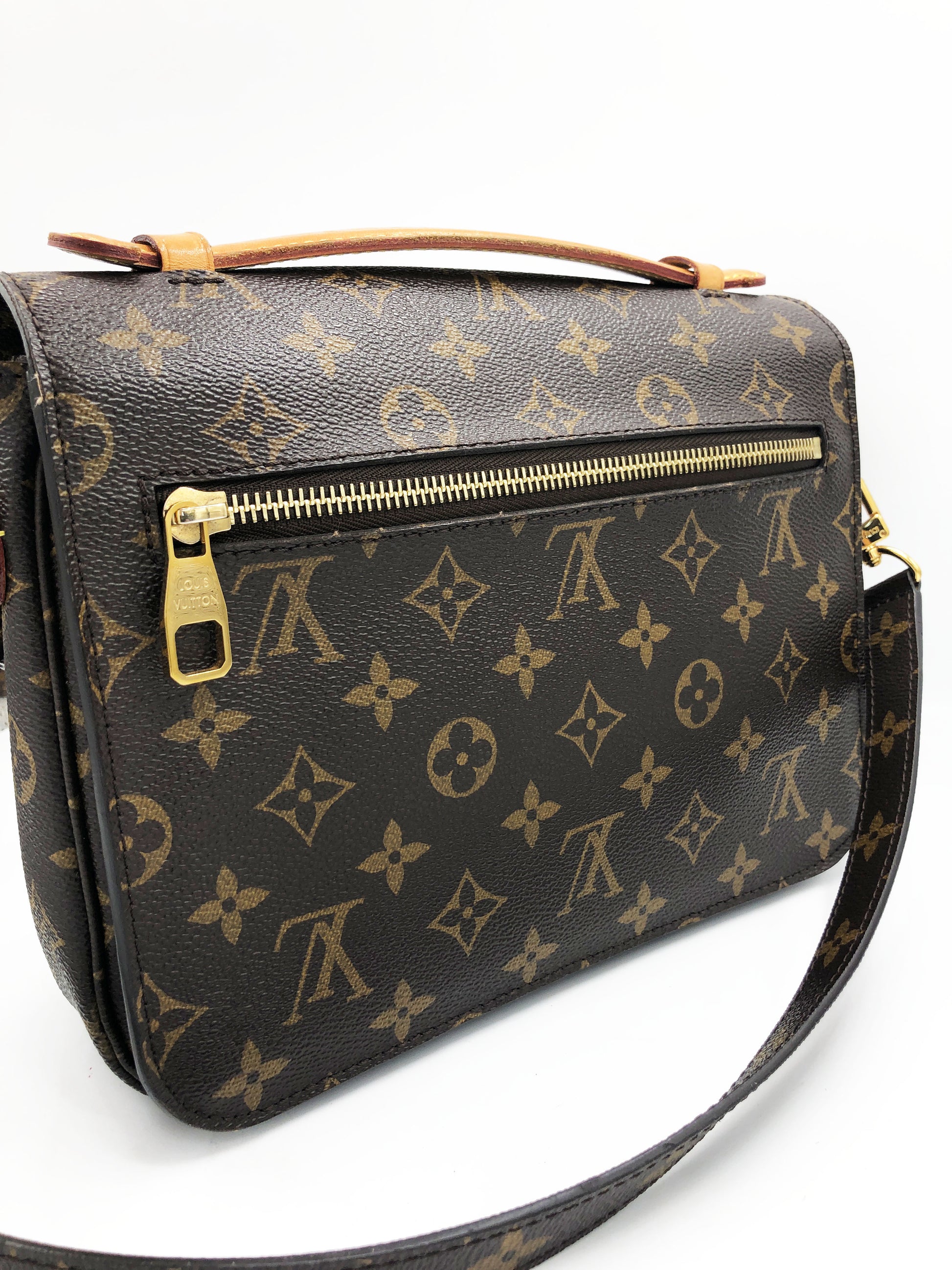 Sac à bandoulière Louis Vuitton Pochette Métis en toile monogramme