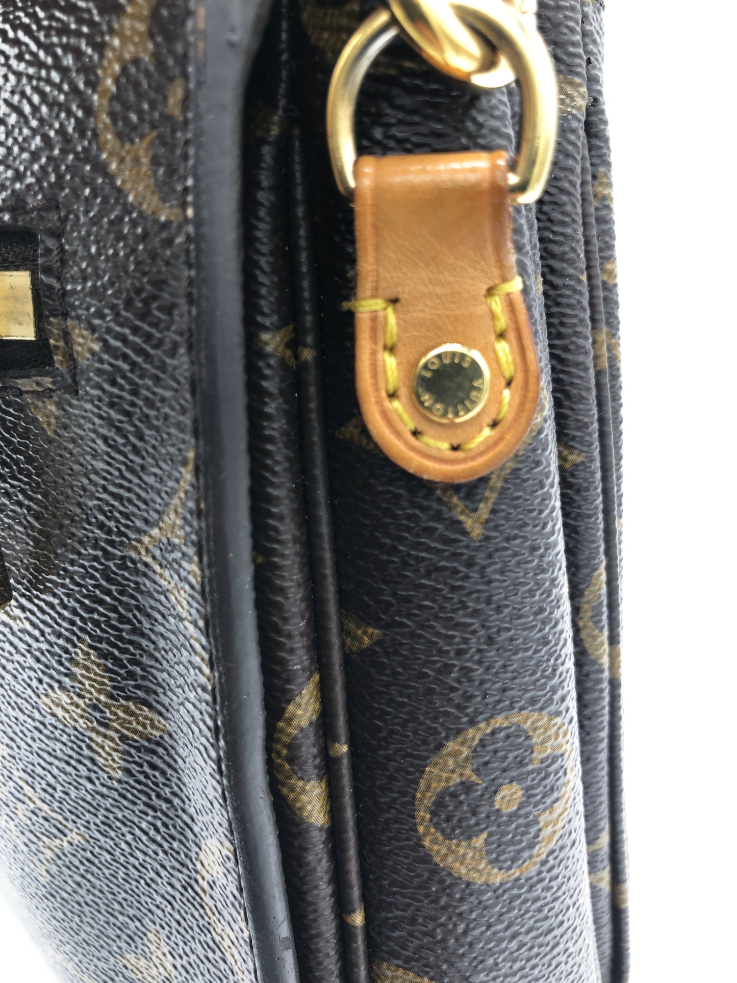 Sac à bandoulière Louis Vuitton Pochette Métis en toile monogramme