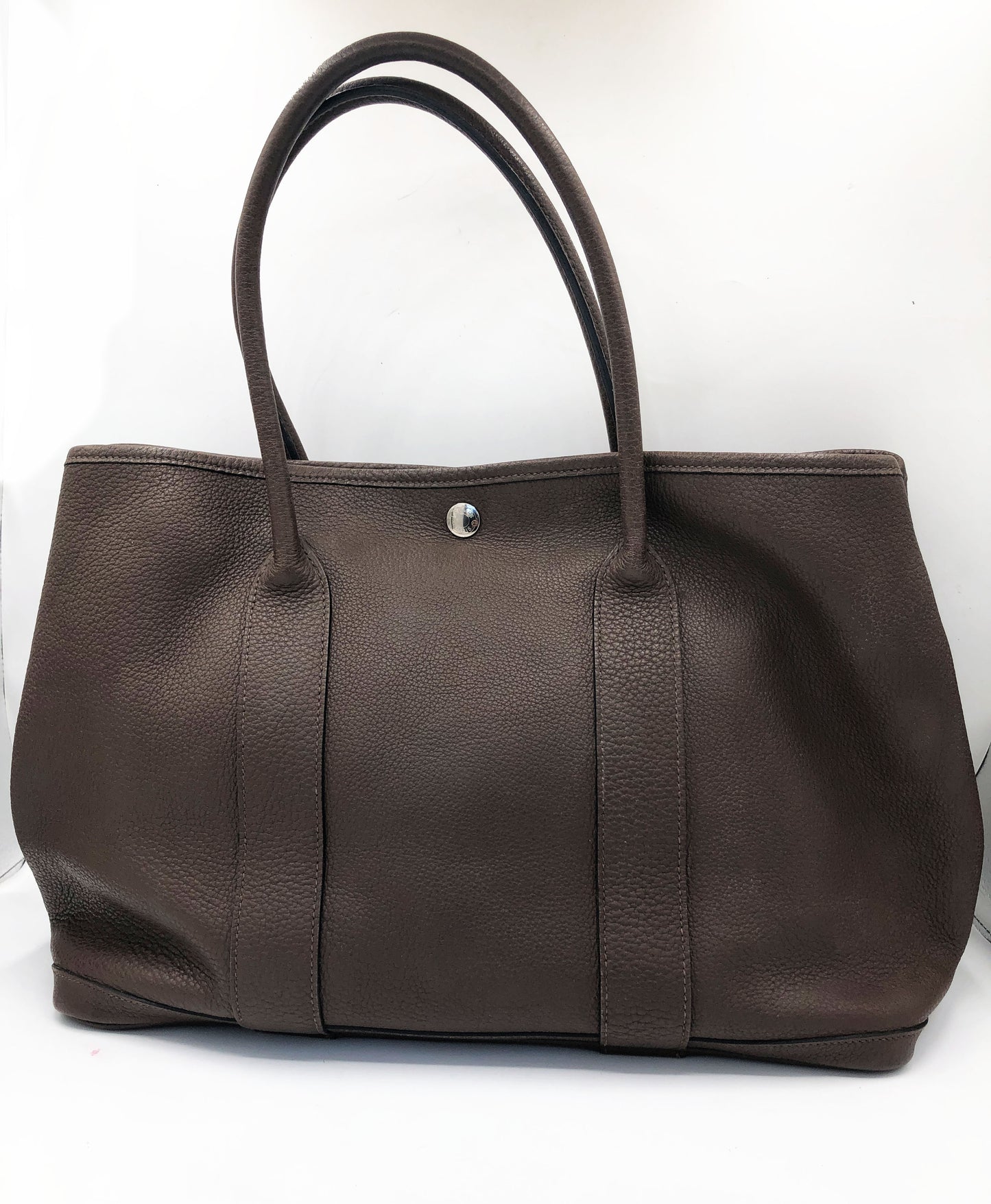 Sac à main Hermès Garden Party 36 Negonda marron