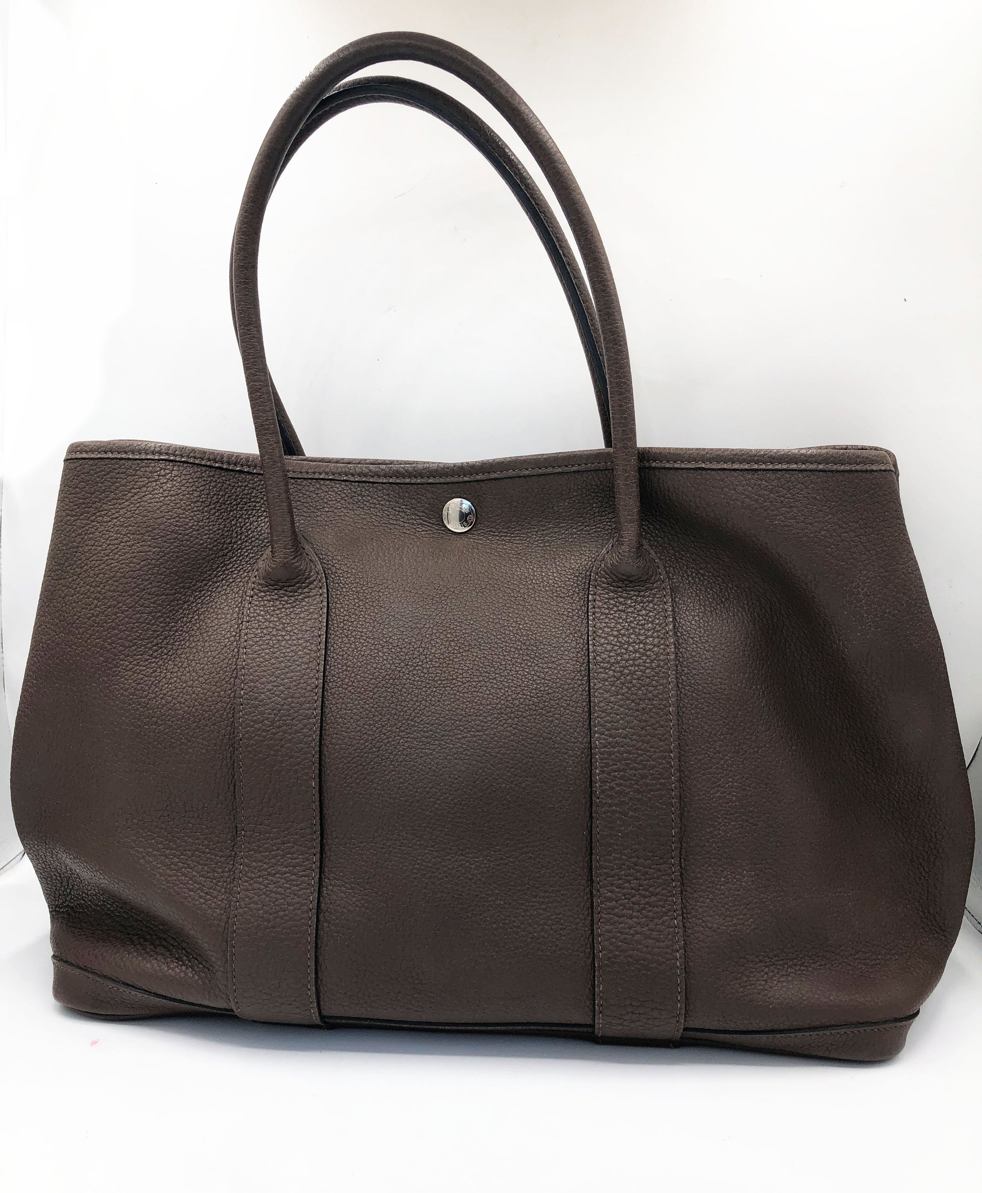Sac à main Hermès Garden Party 36 Negonda marron