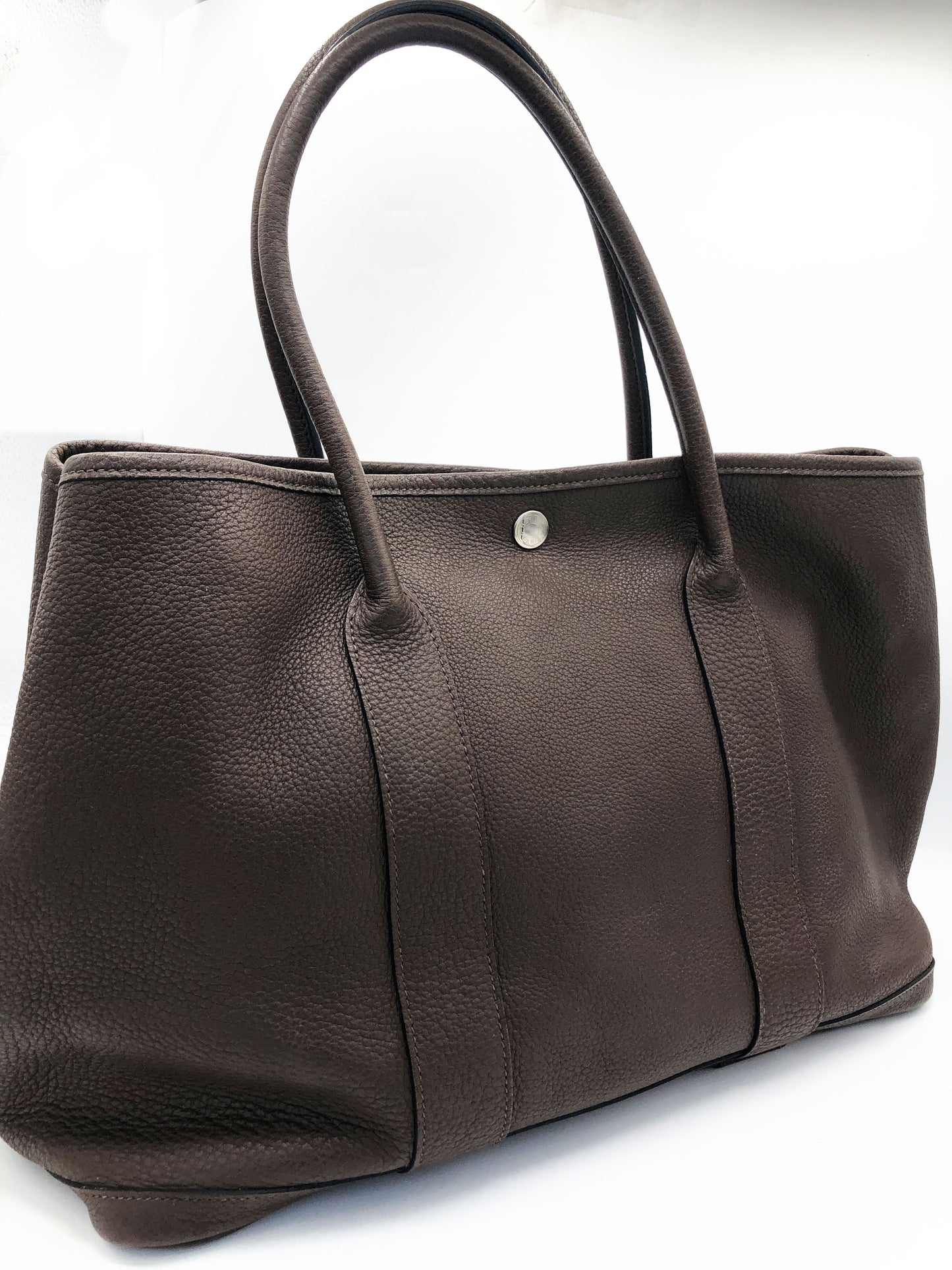 Sac à main Hermès Garden Party 36 Negonda marron