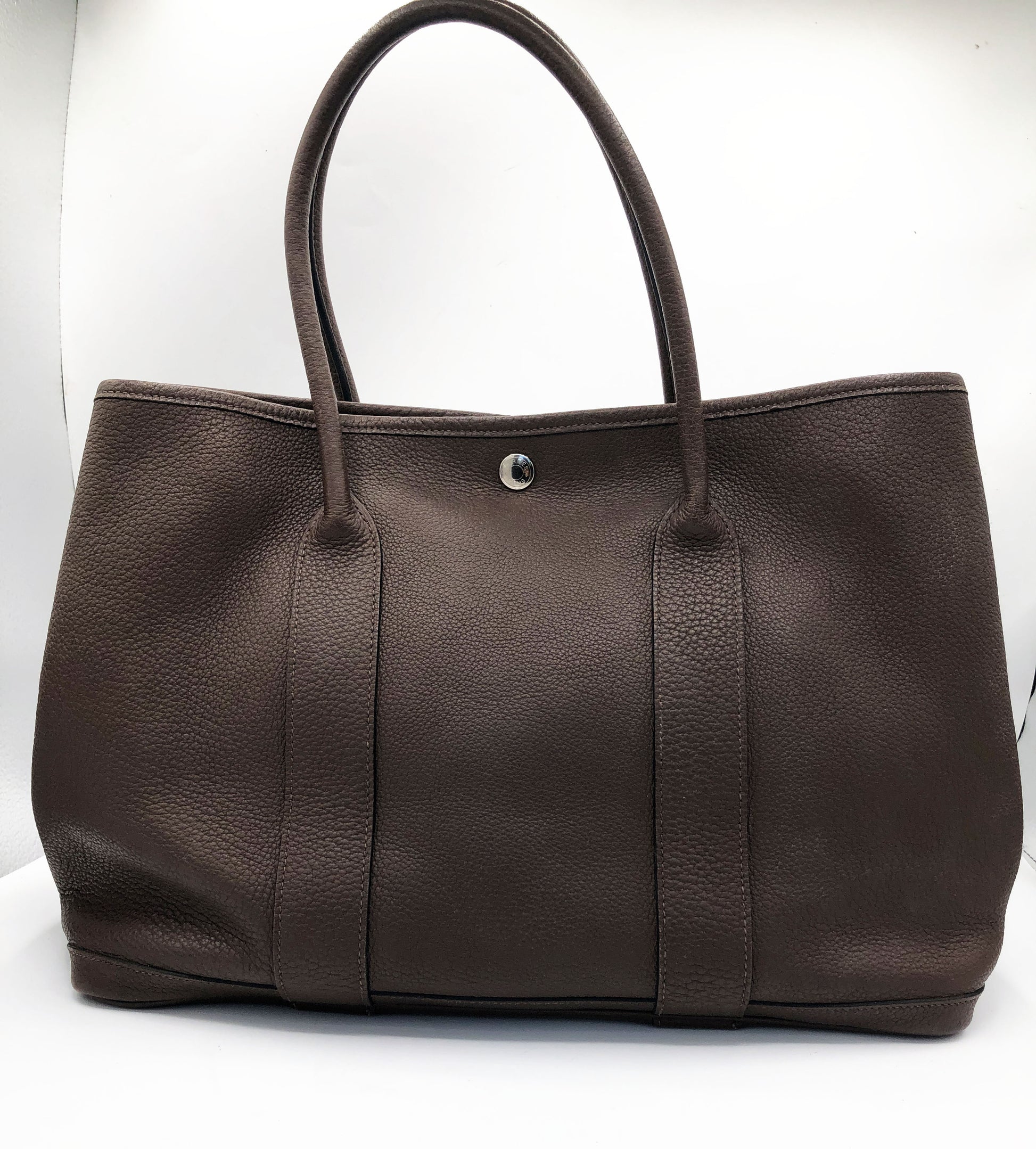 Sac à main Hermès Garden Party 36 Negonda marron