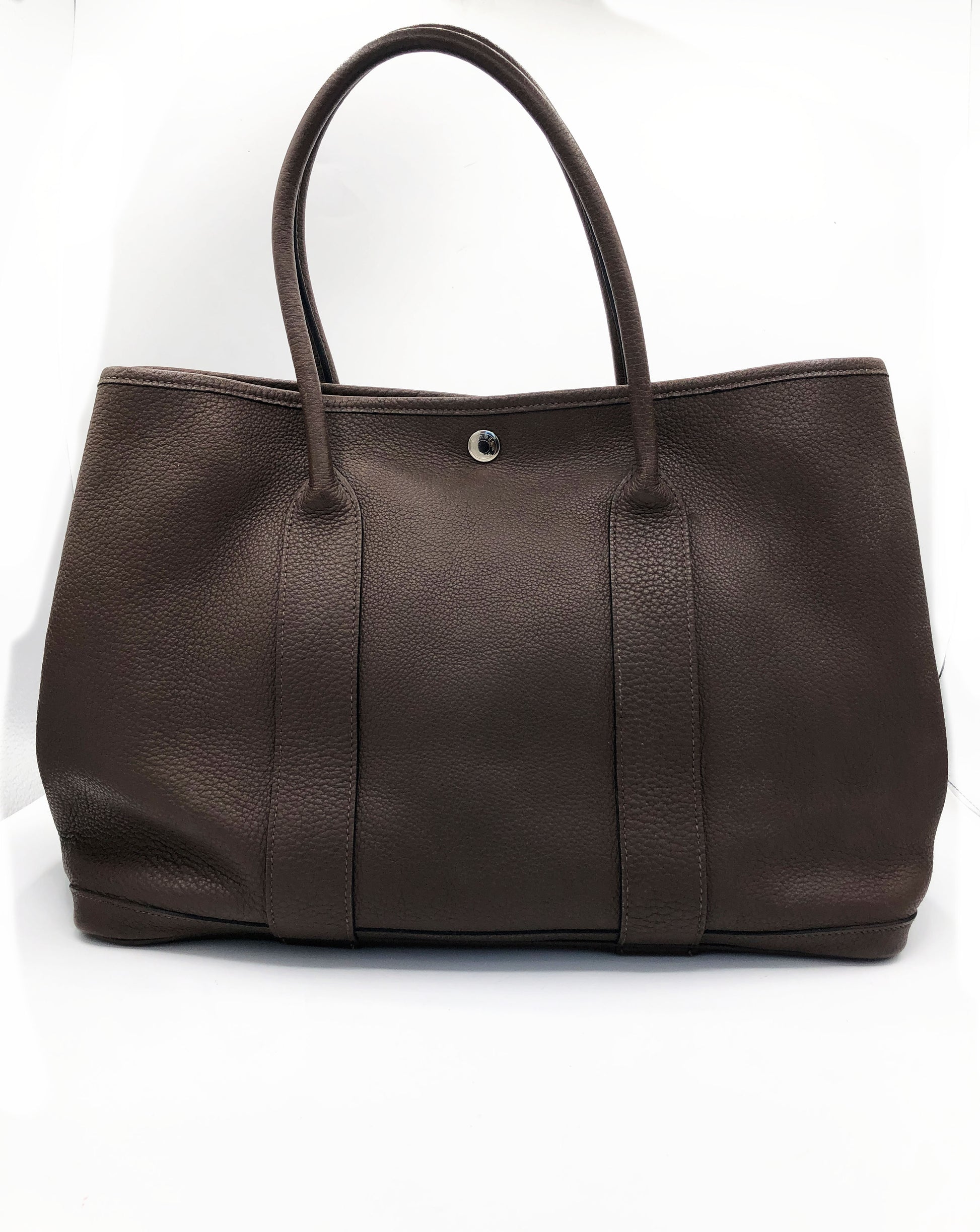 Sac à main Hermès Garden Party 36 Negonda marron