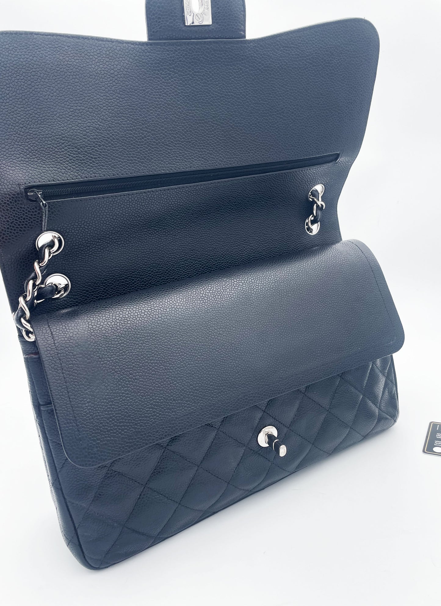 Grand Sac Chanel double rabat noir