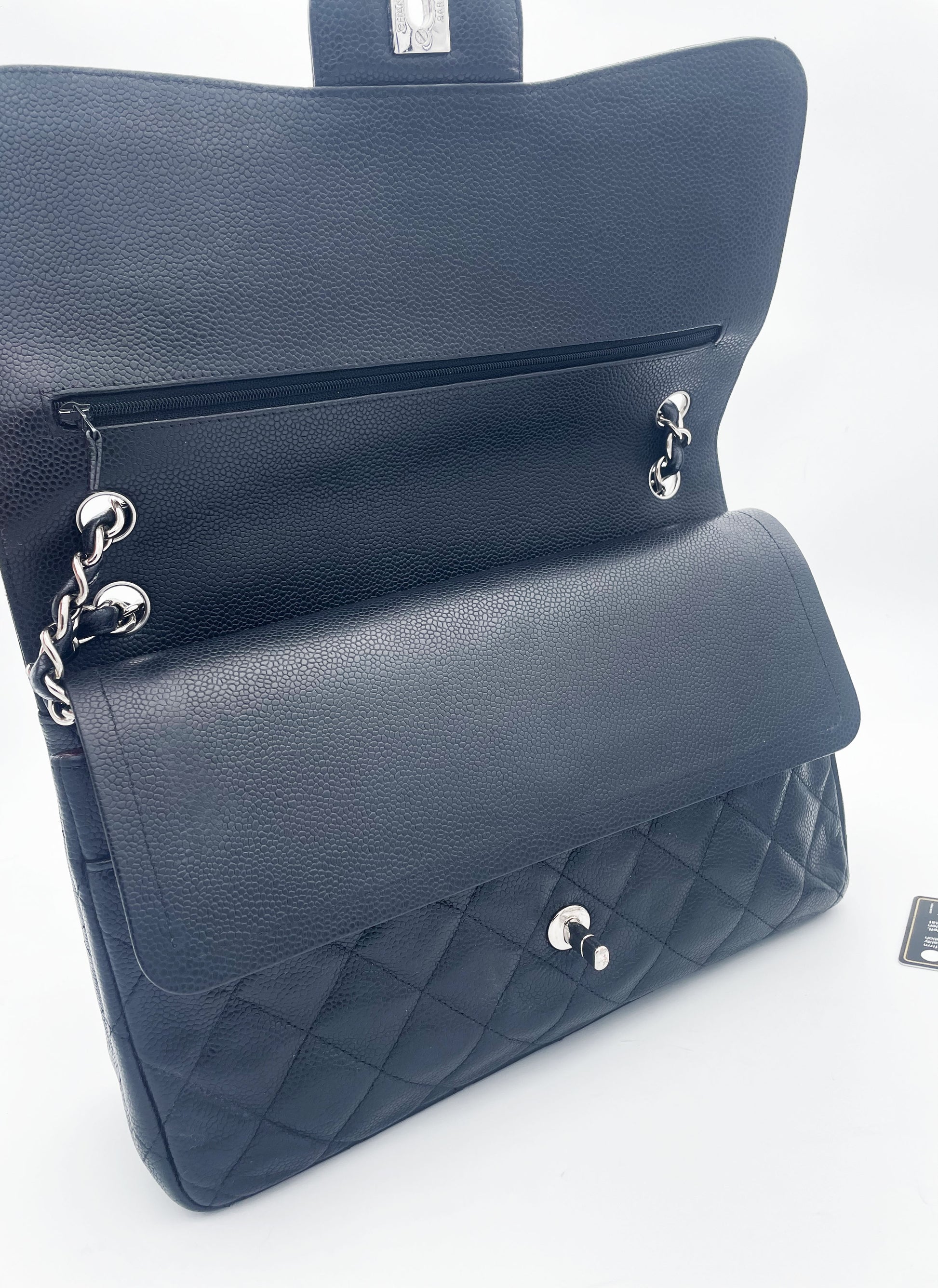 Grand Sac Chanel double rabat noir