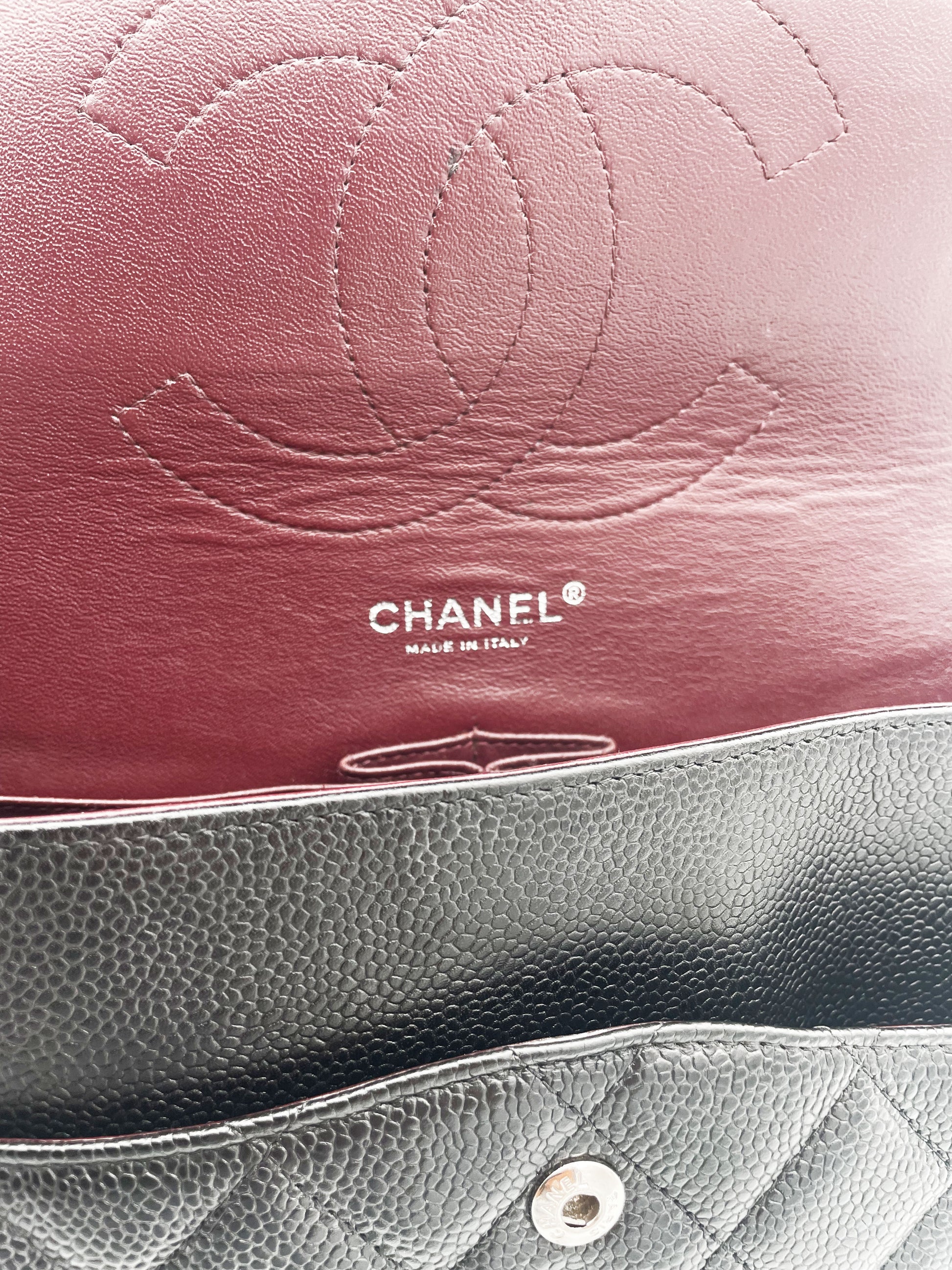 Grand Sac Chanel double rabat noir