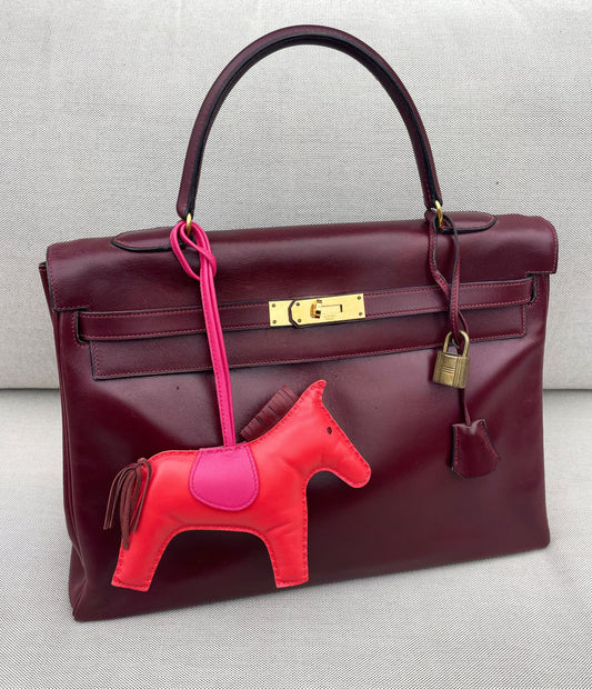 Sac Hermès Bordeaux 