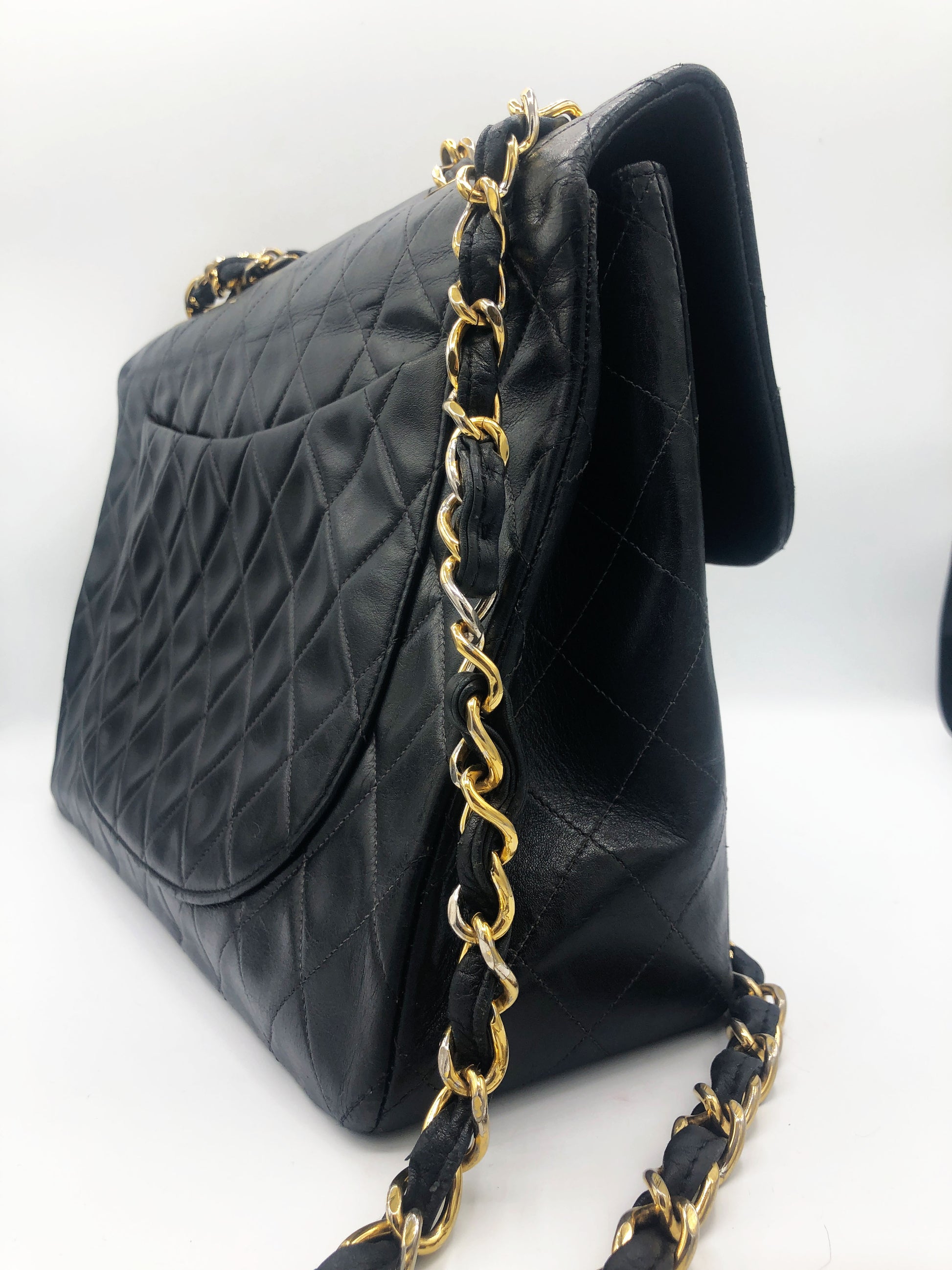 Sac chanel Maxi Jumbo noir timeless 