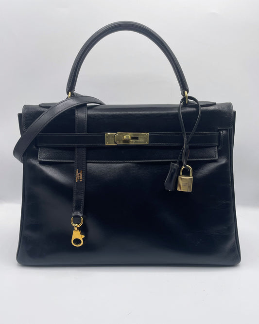 Sac Hermès Kelly noir