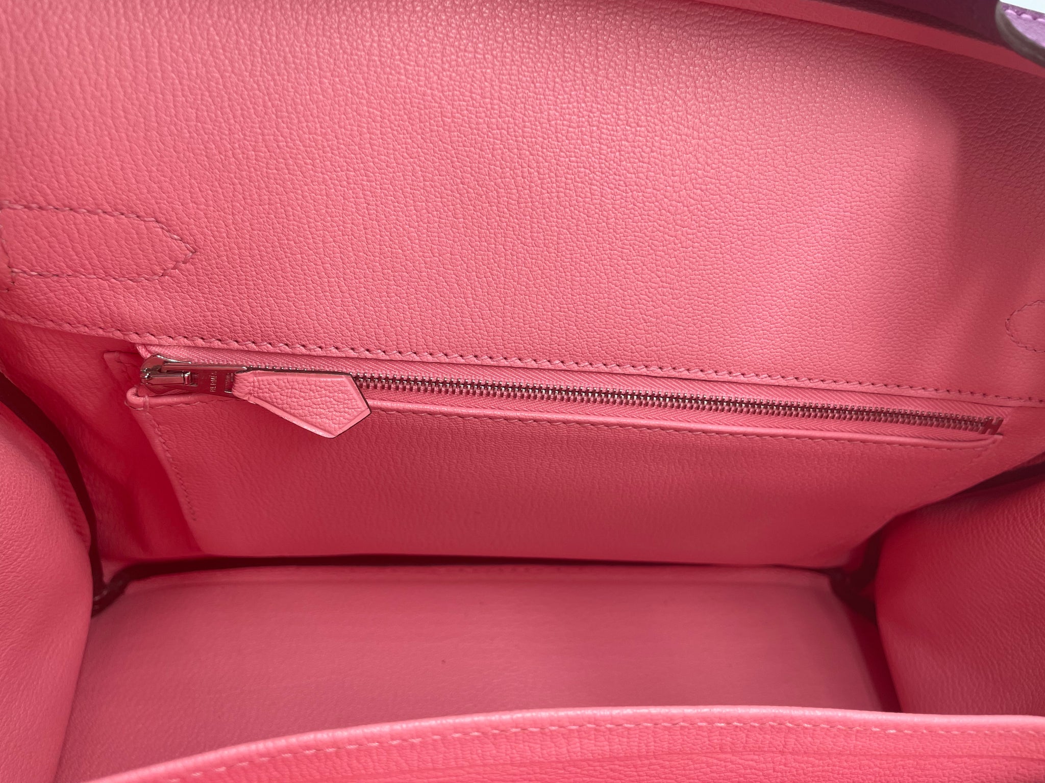 Hermès Birkin 30 HSS Rose Confetti & Anemone Chevre leather Brushed Go