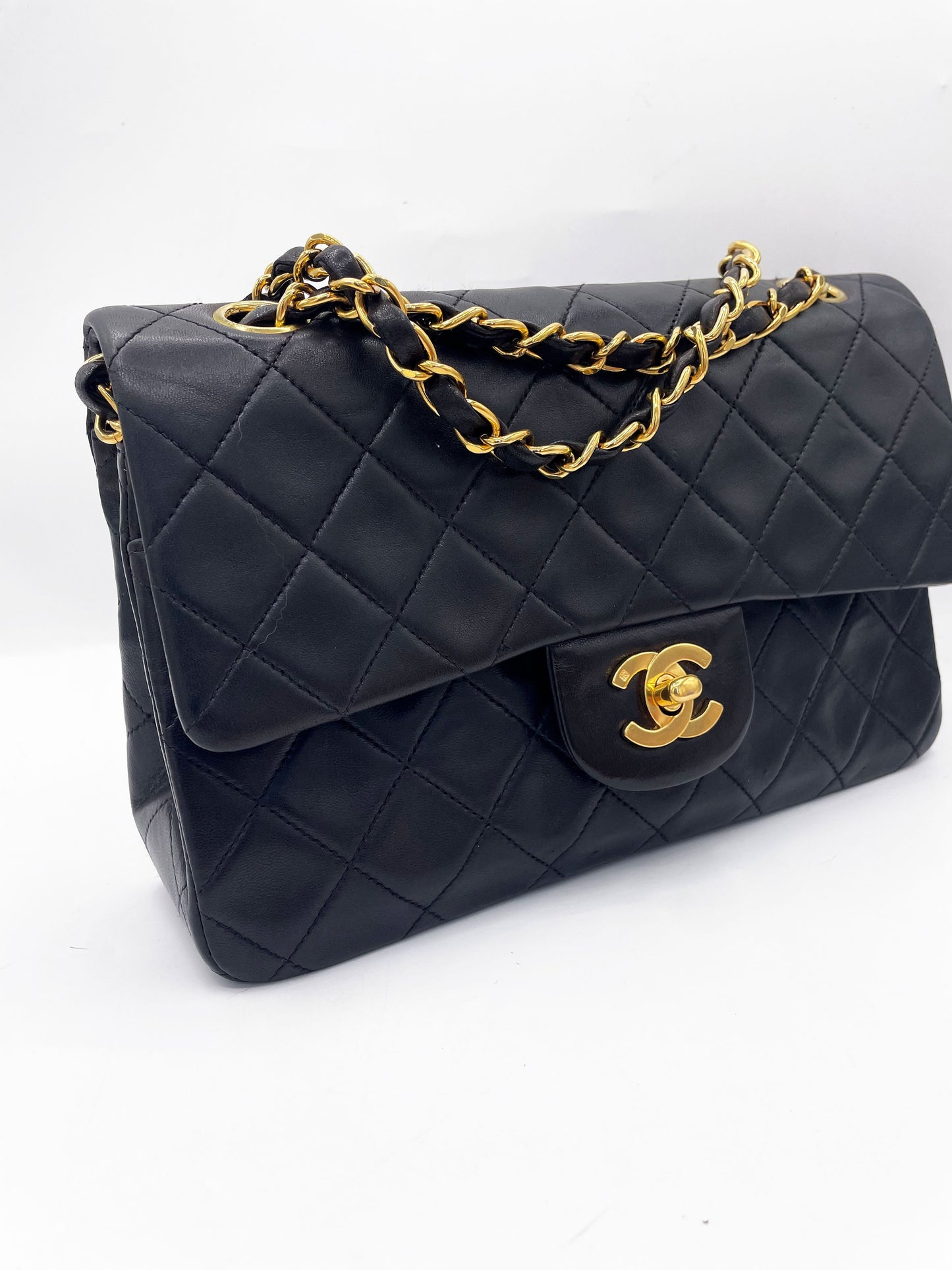 Petit Sac Chanel femme Classique / Timeless noir 11.12 24K - Soline