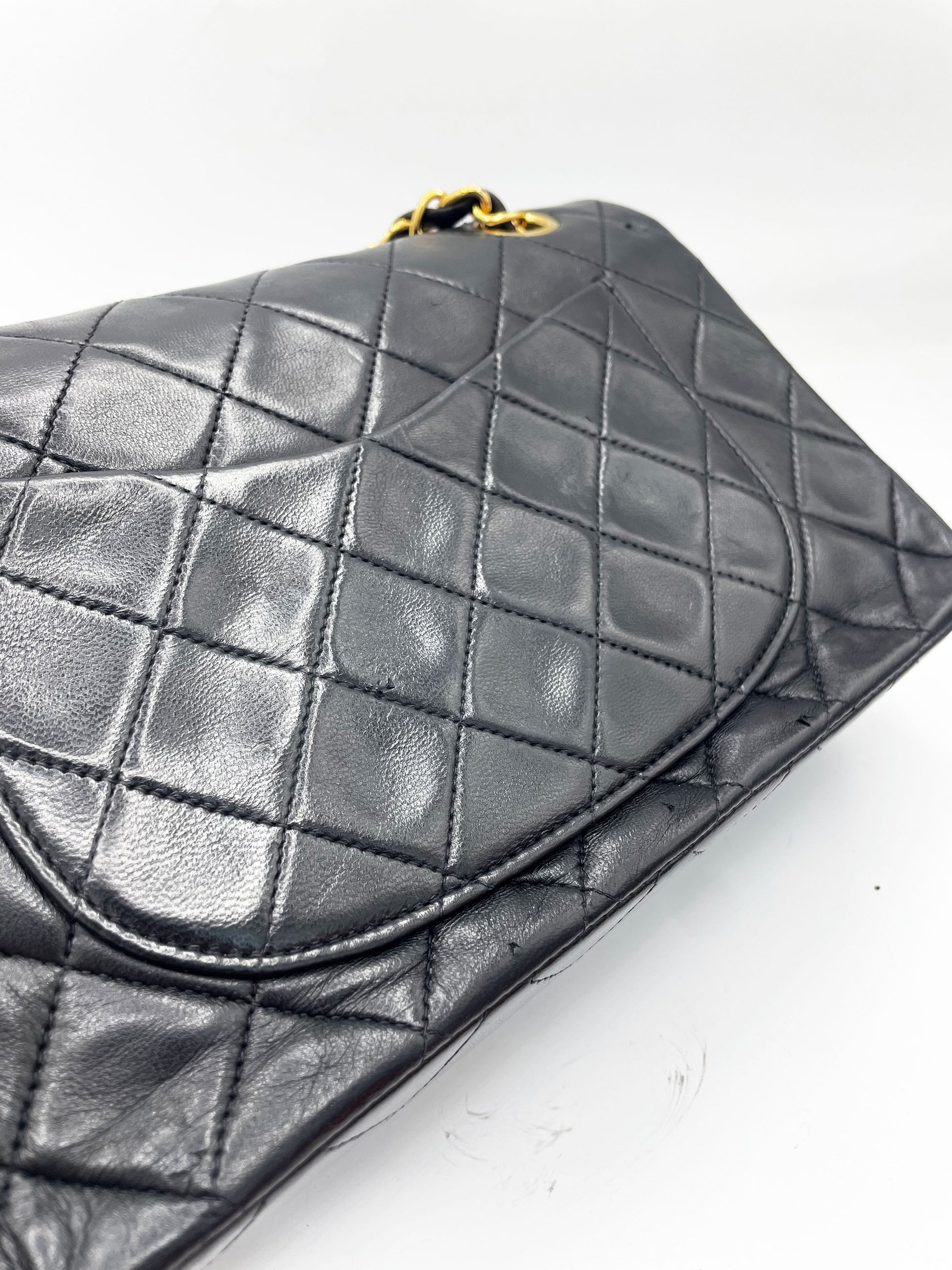 Petit Sac Chanel femme Classique / Timeless noir 11.12 24K - Soline