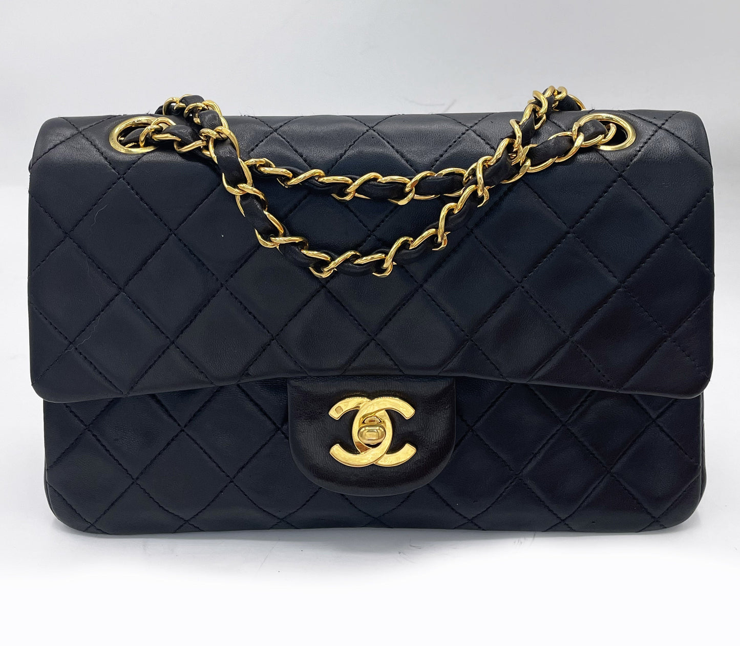 Petit Sac Chanel femme Classique / Timeless noir 11.12 24K - Soline