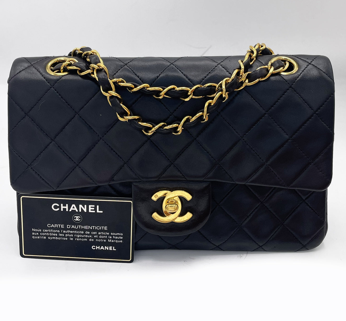 Petit Sac Chanel femme Classique / Timeless noir 11.12 24K - Soline