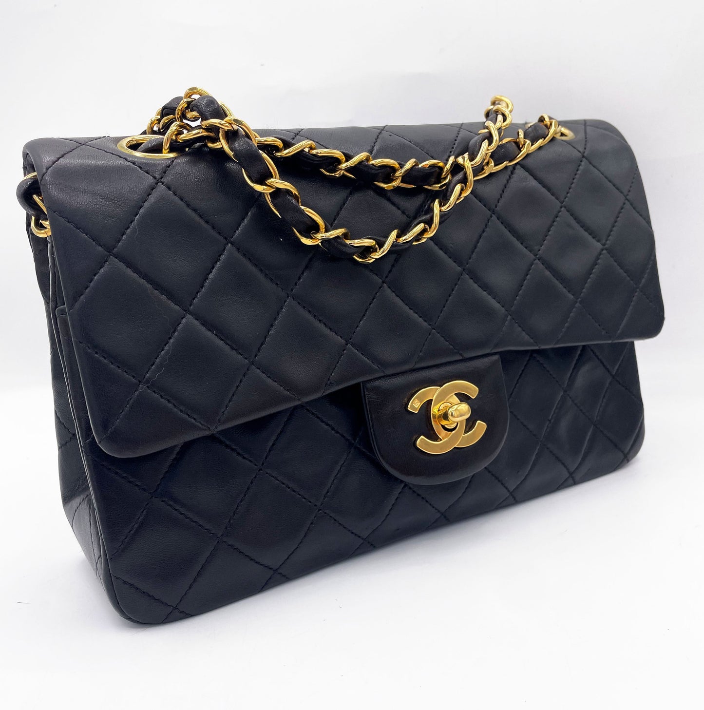 Petit Sac Chanel femme Classique / Timeless noir 11.12 24K - Soline