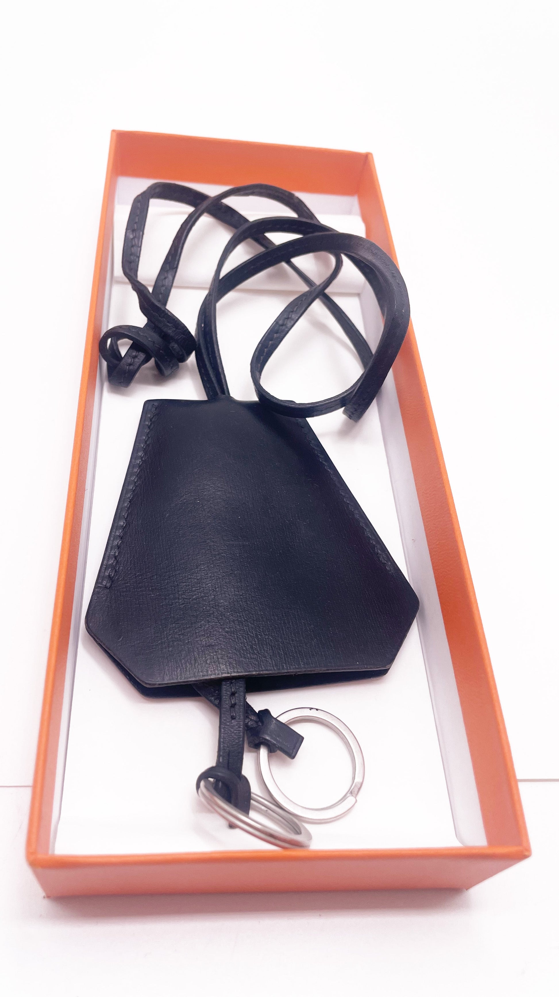 Porte clefs 2 anneaux HERMES clochette - Soline