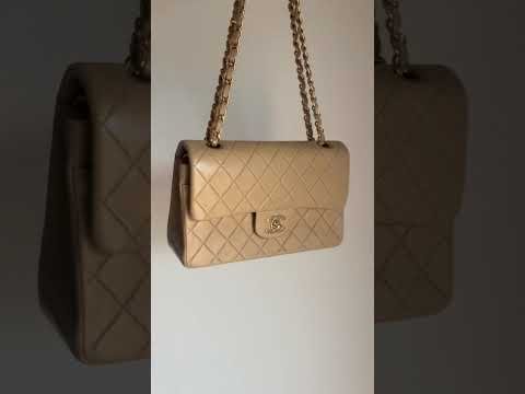 Video sac chanel beige