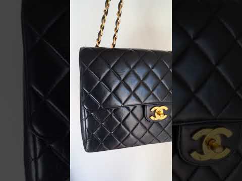 video sac chanel jumbo noir 