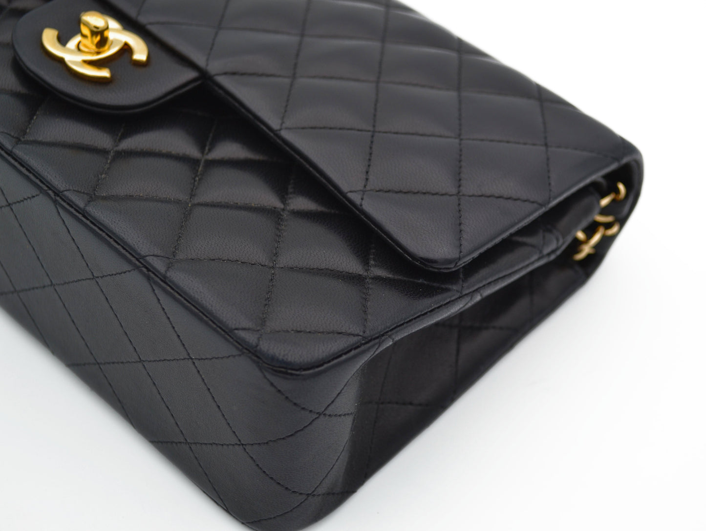 Sac à main Classique Chanel Vintage noir femme - Soline
