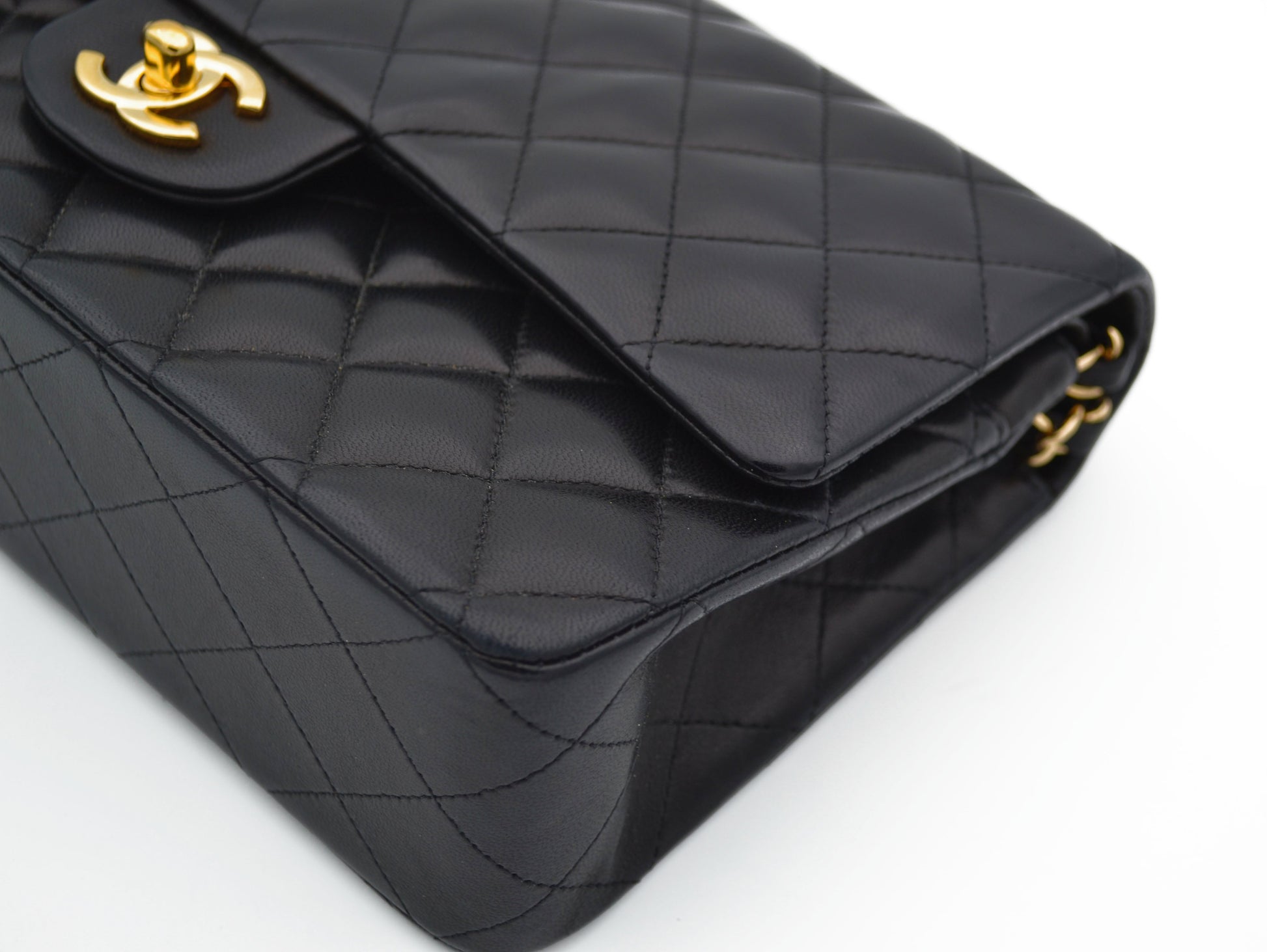 Sac à main Classique Chanel Vintage noir femme - Soline