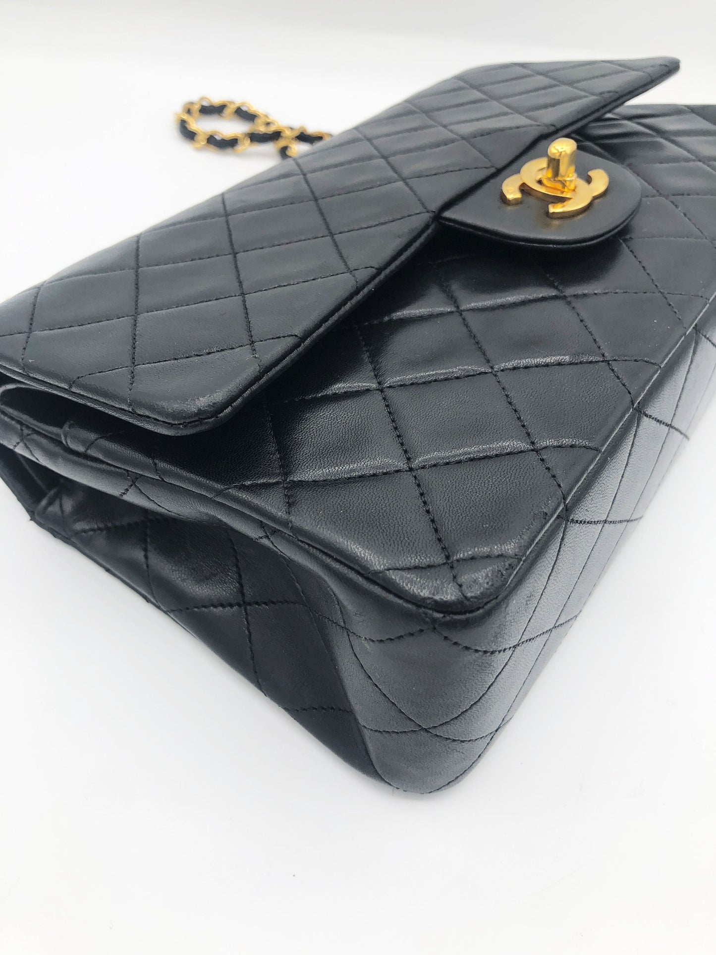 Sac à main Classique Chanel Vintage noir femme - Soline