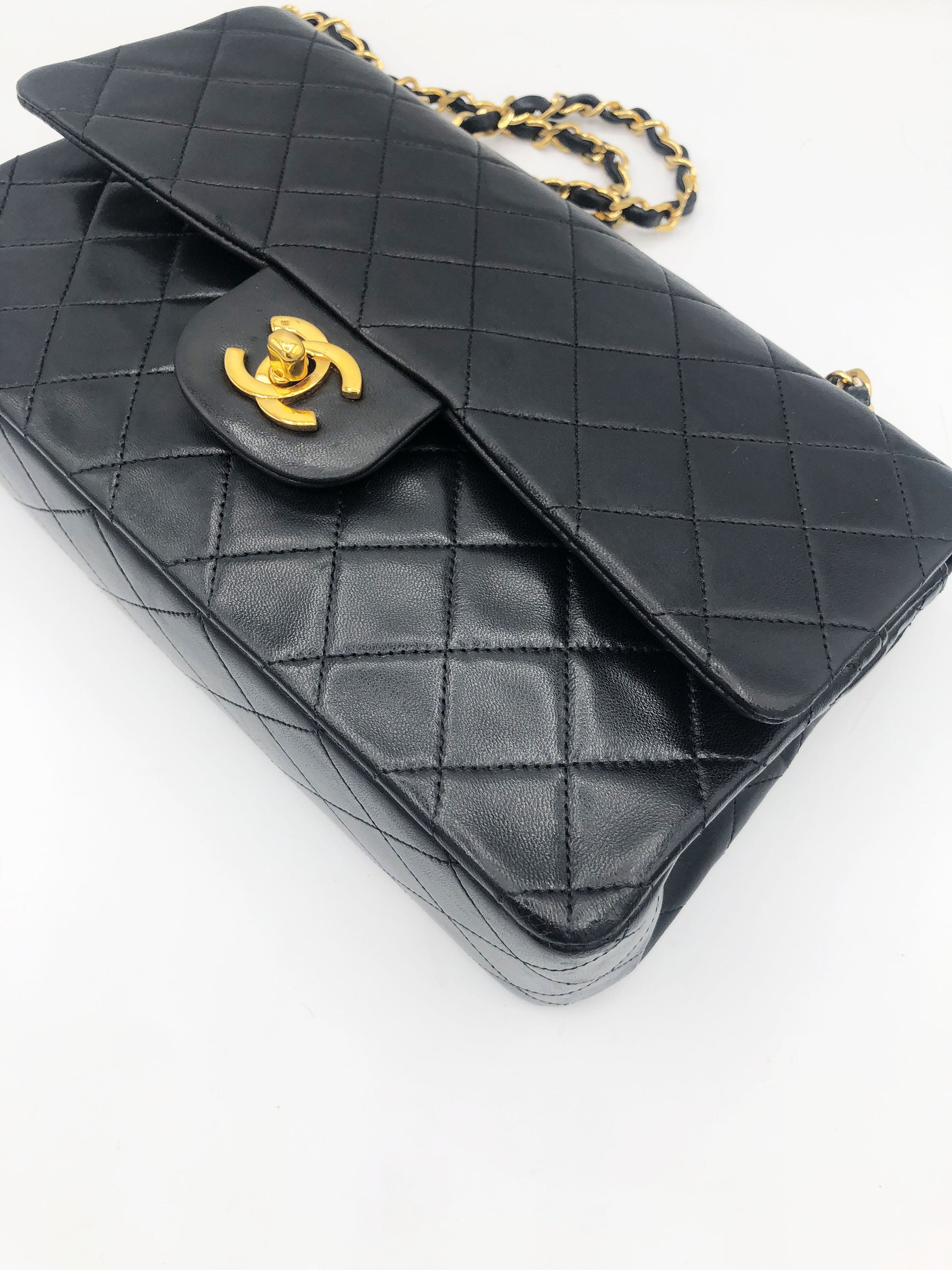 Sac à main Classique Chanel Vintage noir femme - Soline