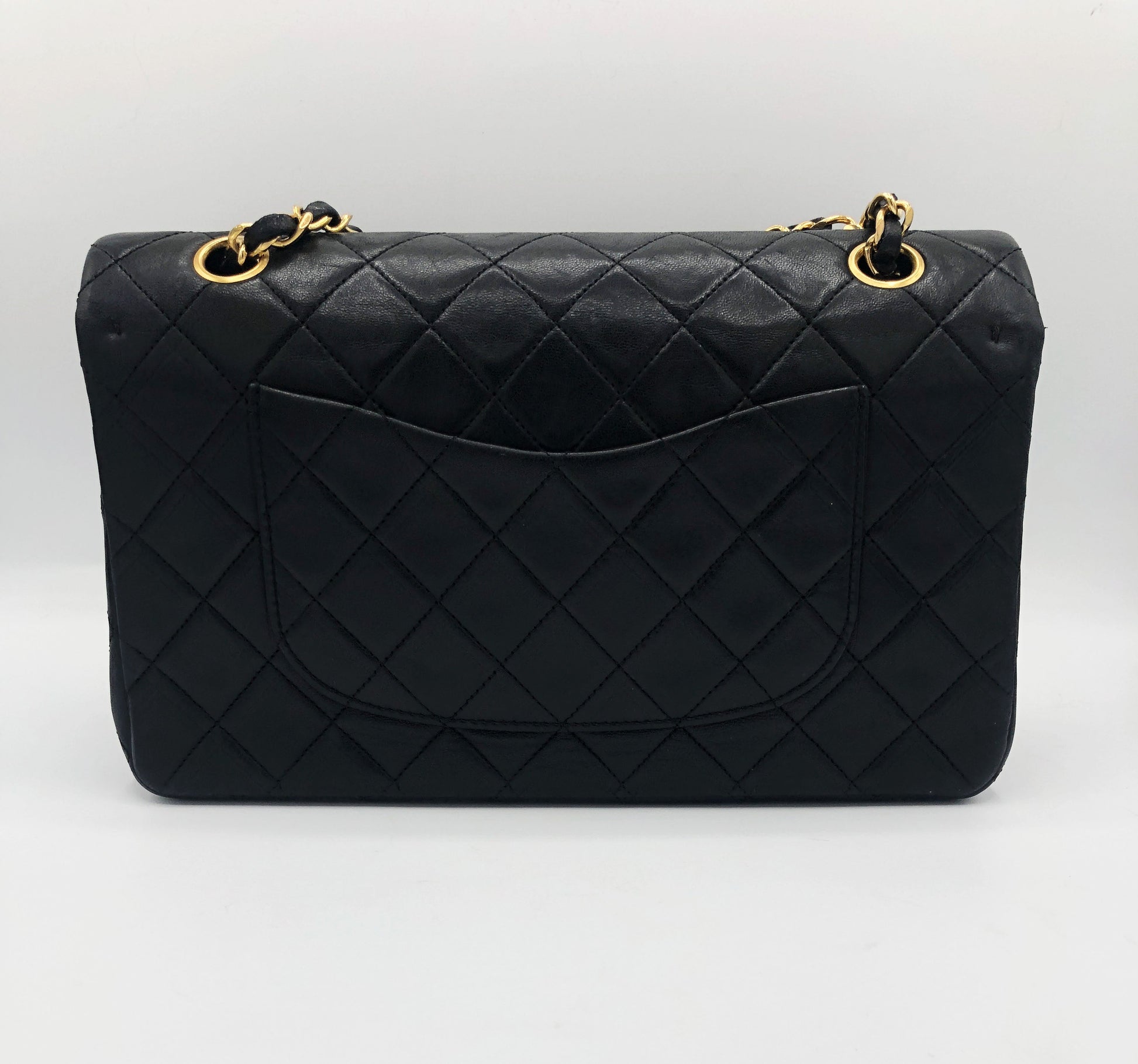 Sac à main Classique Chanel Vintage noir femme - Soline