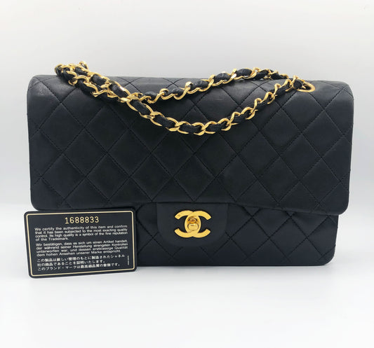 Sac à main Classique Chanel Vintage noir femme - Soline