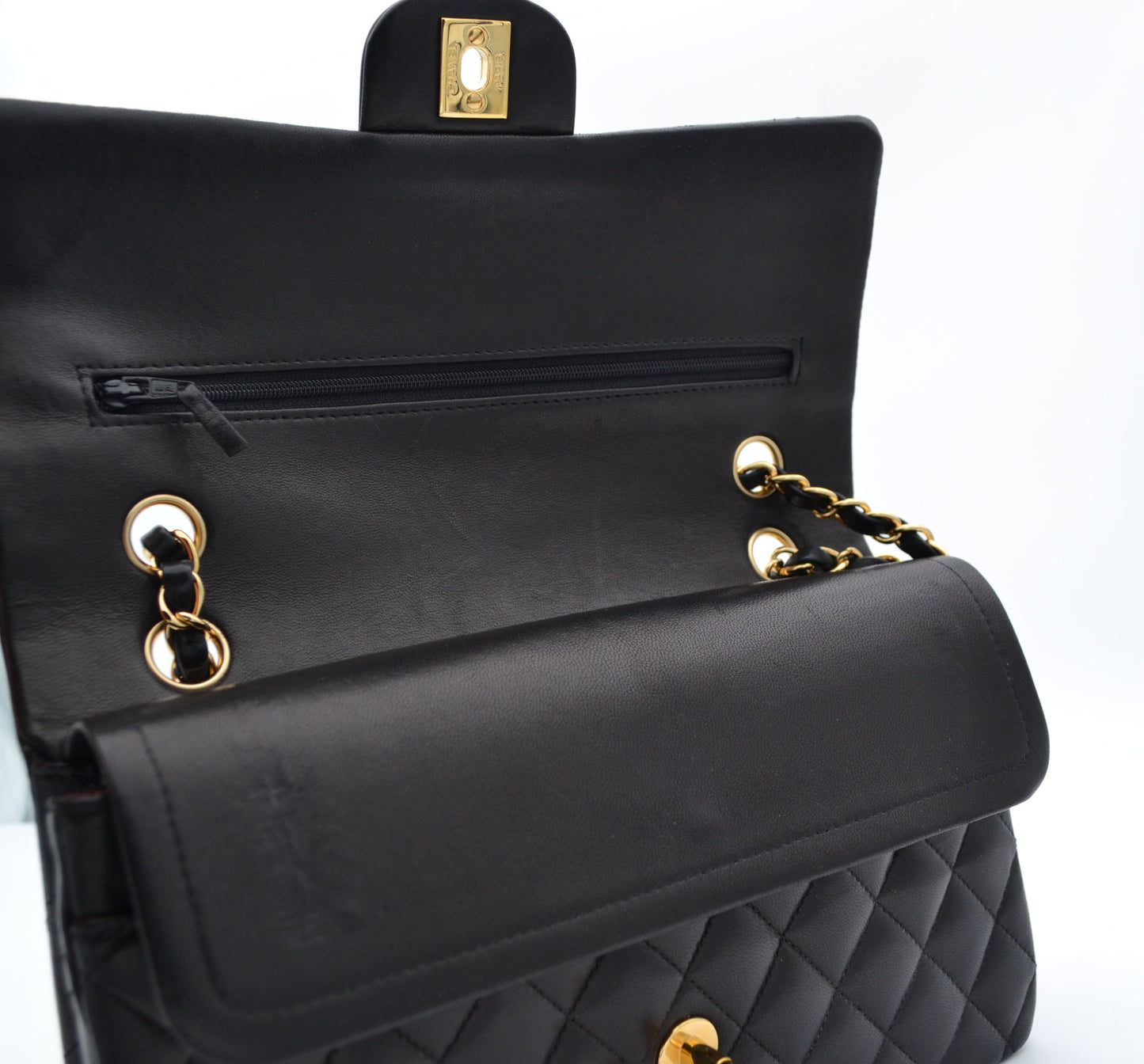 Sac à main Classique Chanel Vintage noir femme - Soline